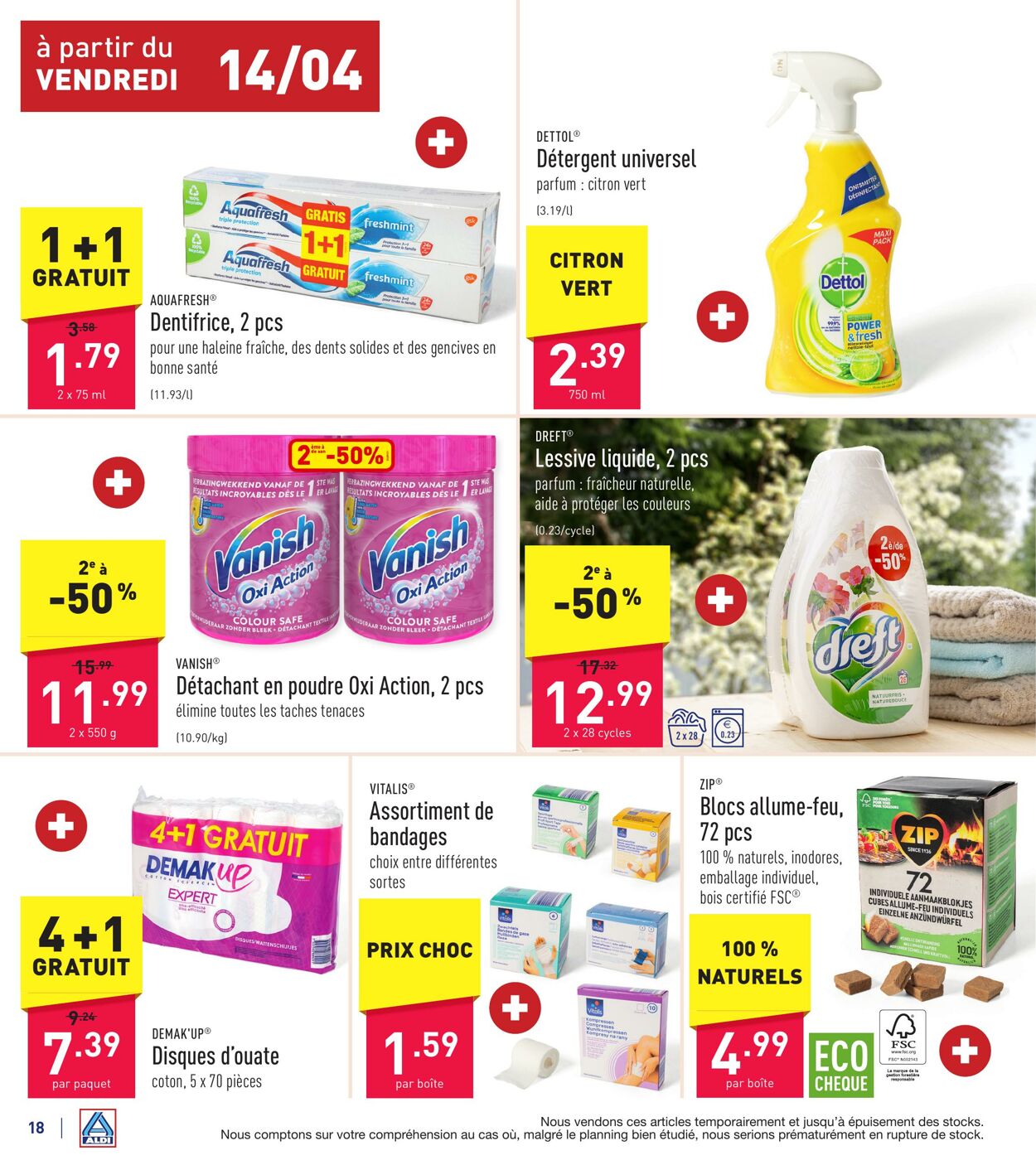 Folder Aldi 11.04.2023 - 21.04.2023