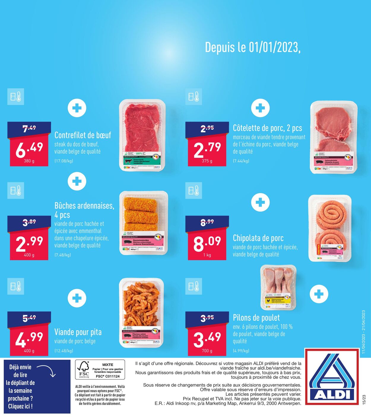 Folder Aldi 11.04.2023 - 21.04.2023