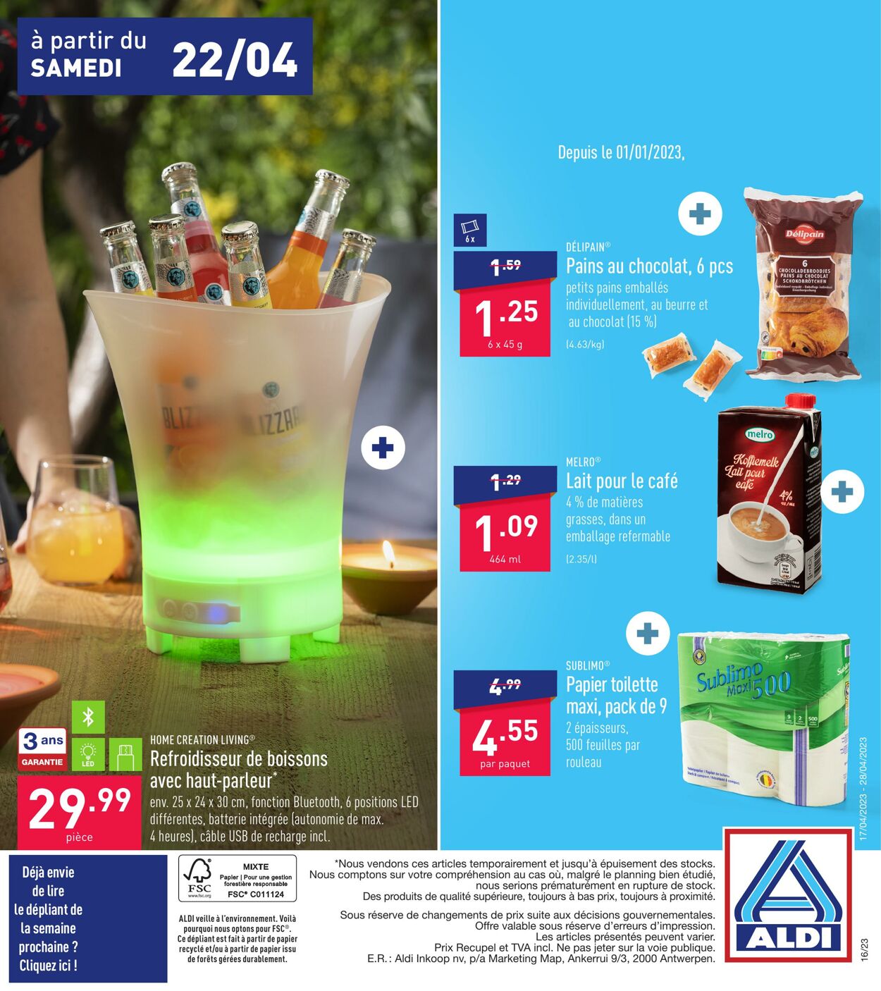 Folder Aldi 17.04.2023 - 22.04.2023