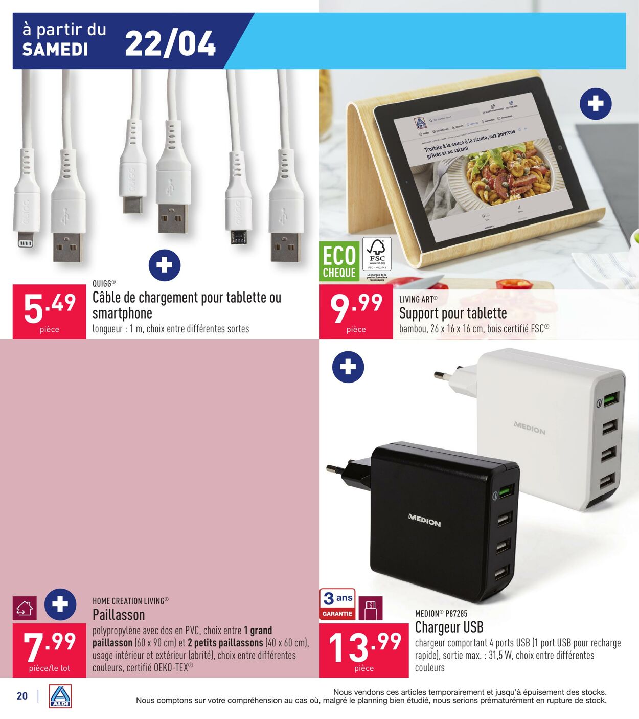 Folder Aldi 17.04.2023 - 22.04.2023