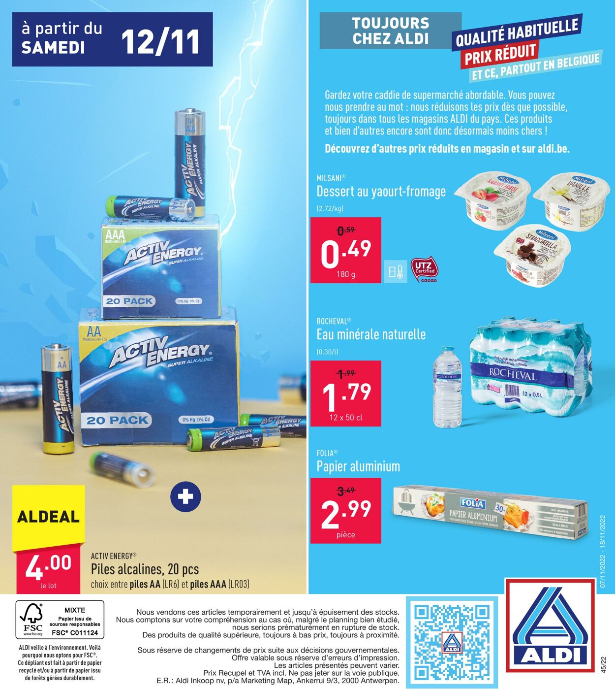 Folder Aldi 07.11.2022 - 18.11.2022