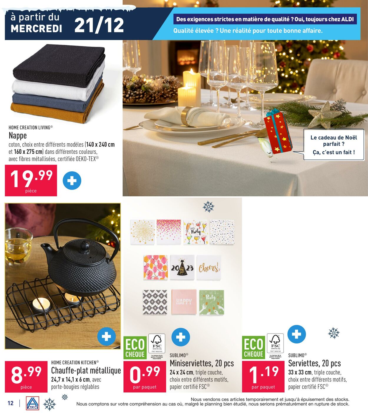 Folder Aldi 19.12.2022 - 24.12.2022