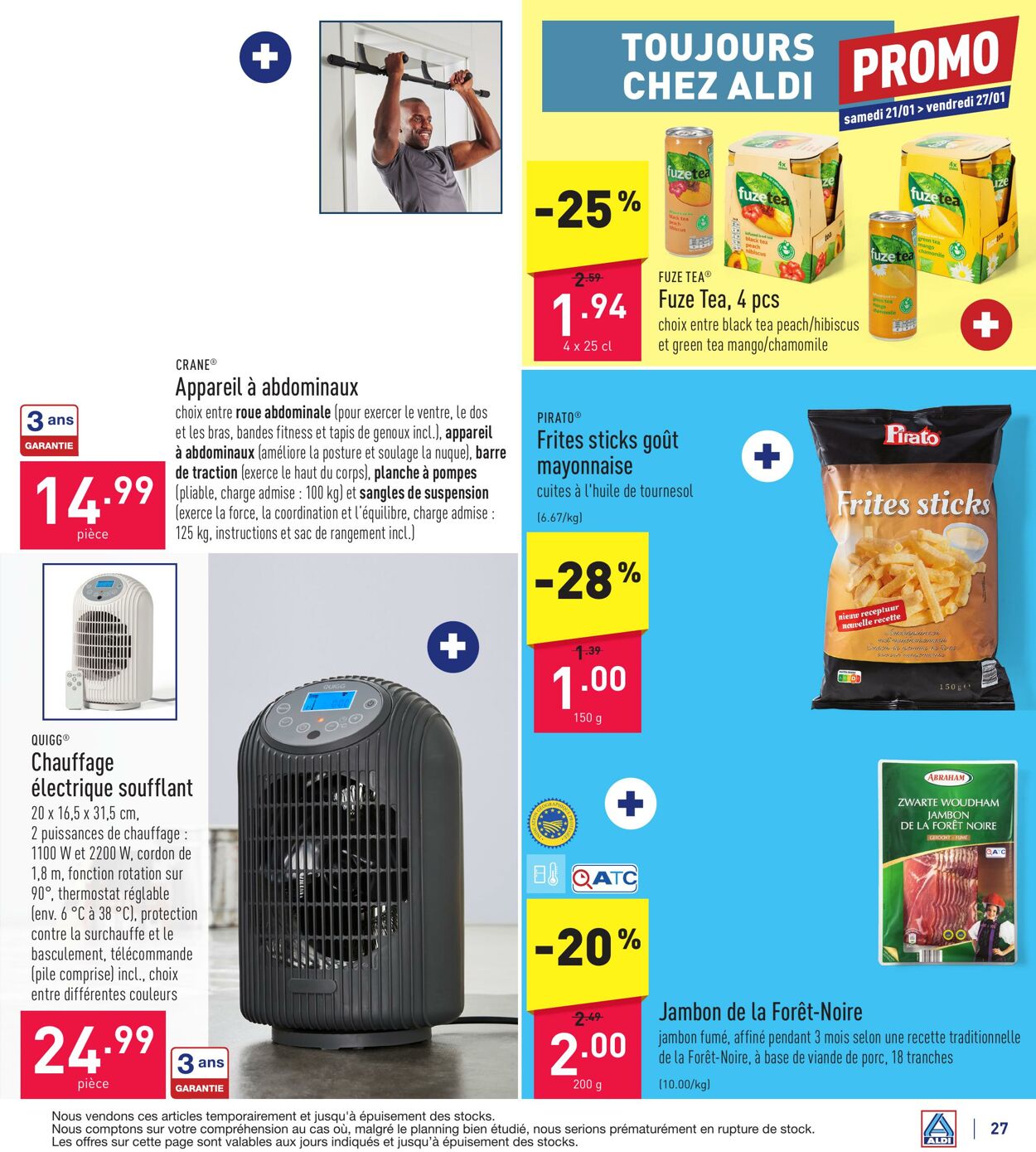 Folder Aldi 16.01.2023 - 27.01.2023