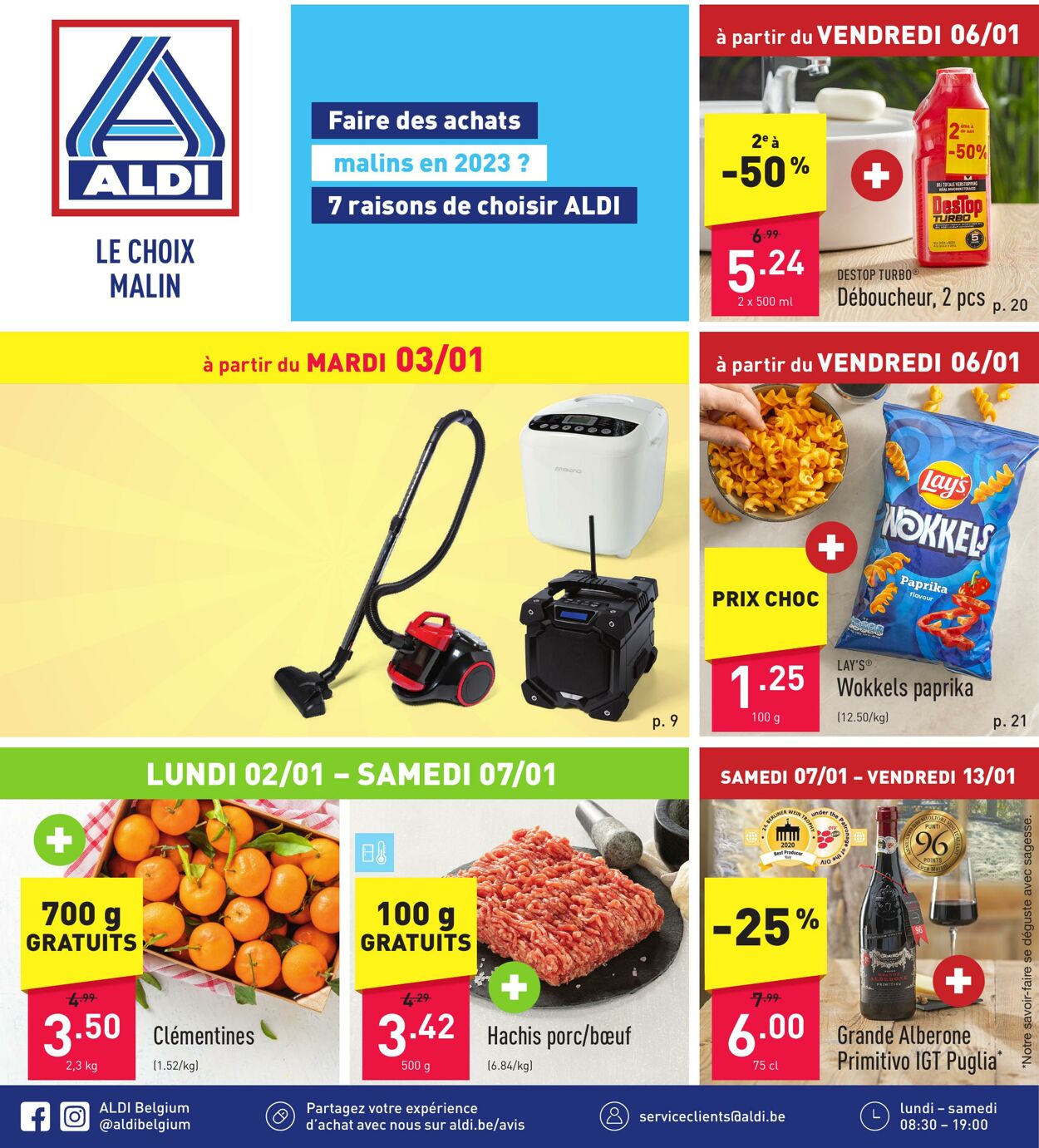 Folder Aldi 02.01.2023 - 13.01.2023