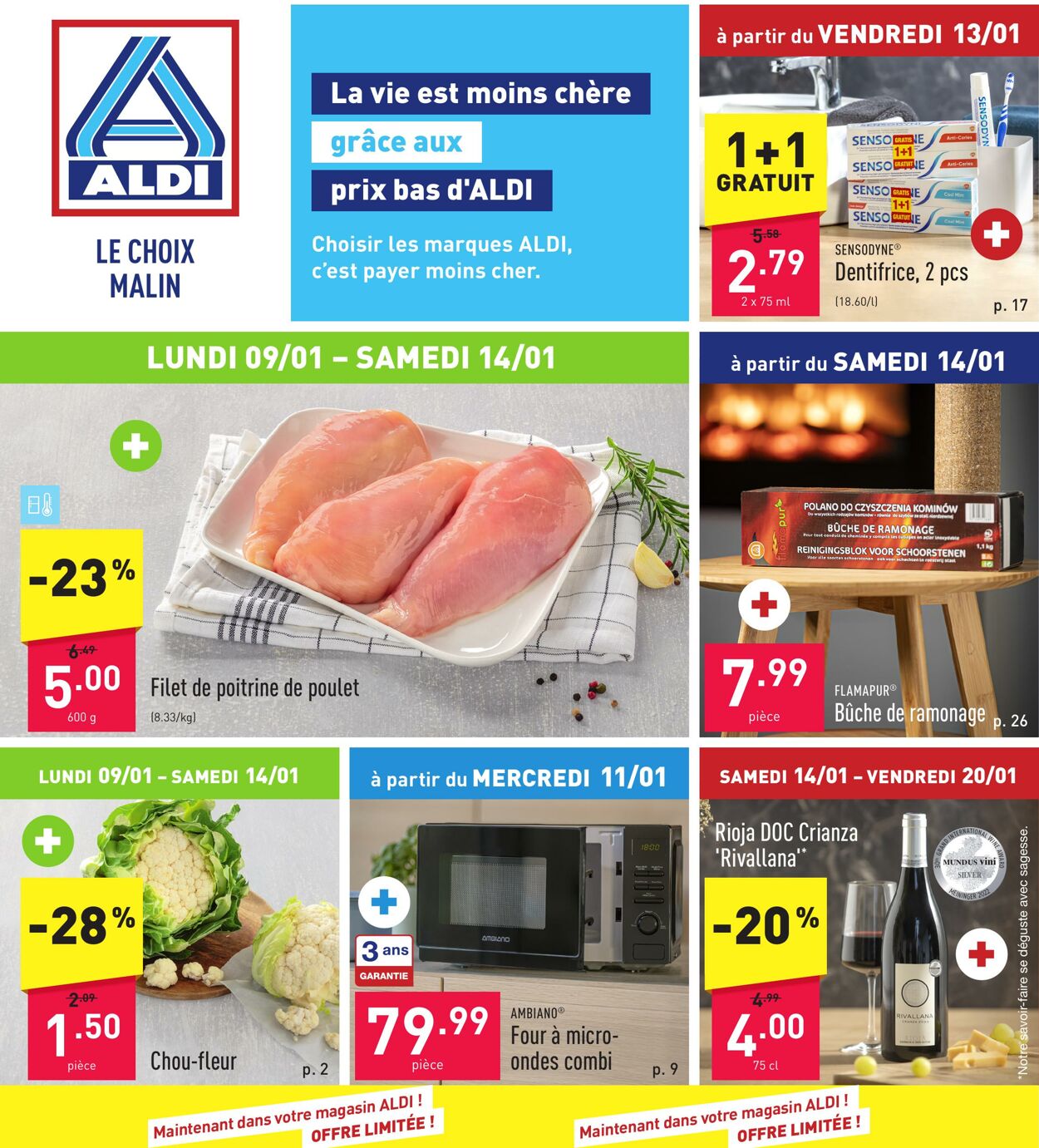 Folder Aldi 09.01.2023 - 20.01.2023