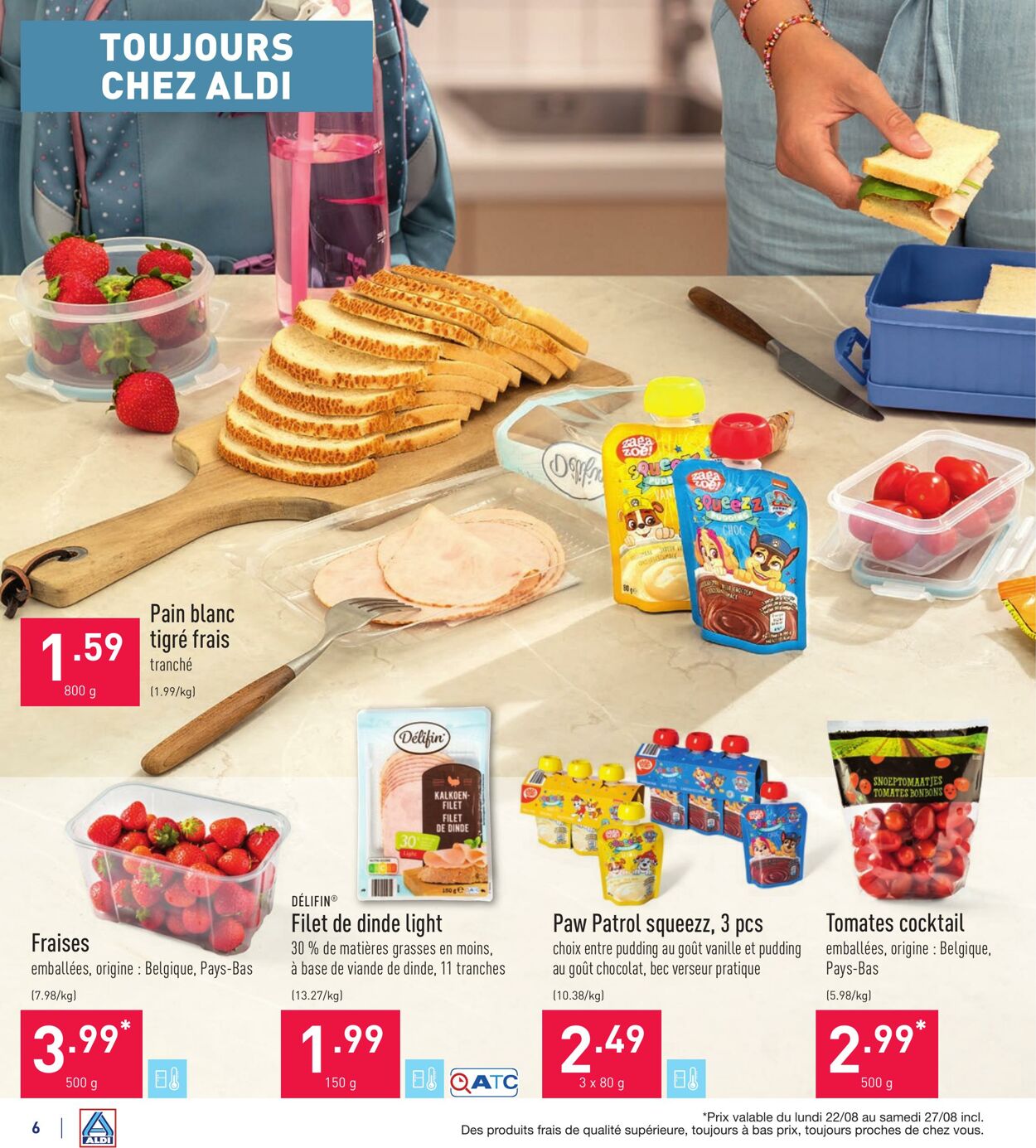 Folder Aldi 22.08.2022 - 27.08.2022