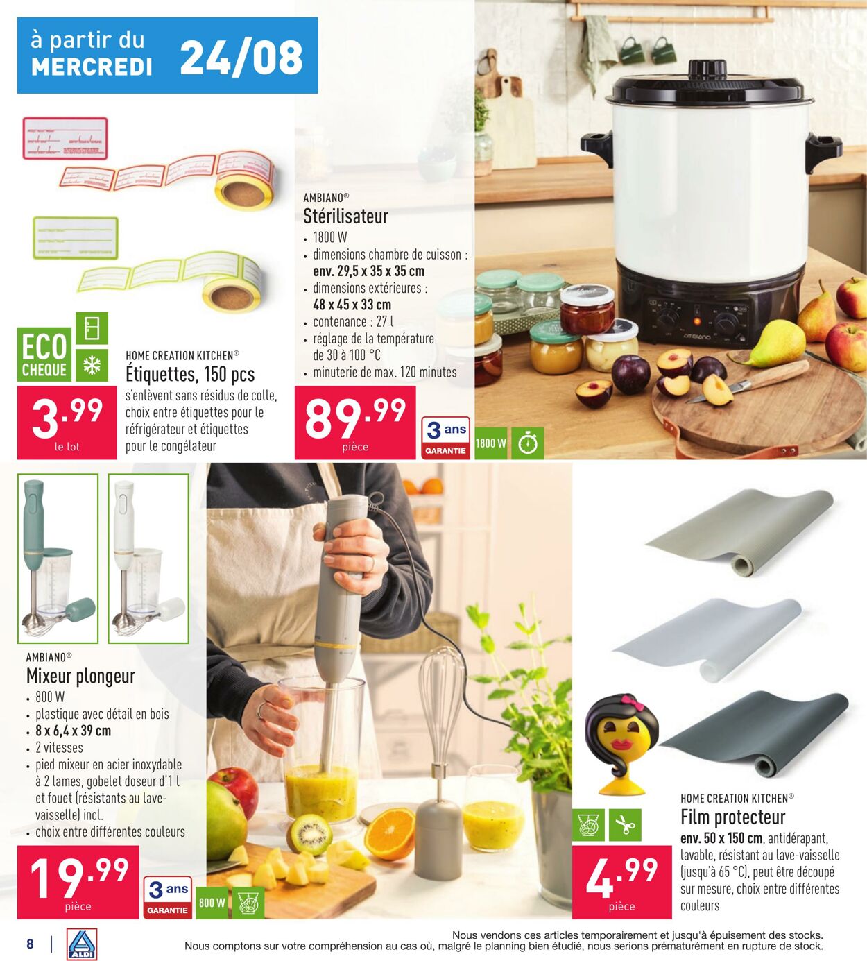 Folder Aldi 22.08.2022 - 27.08.2022