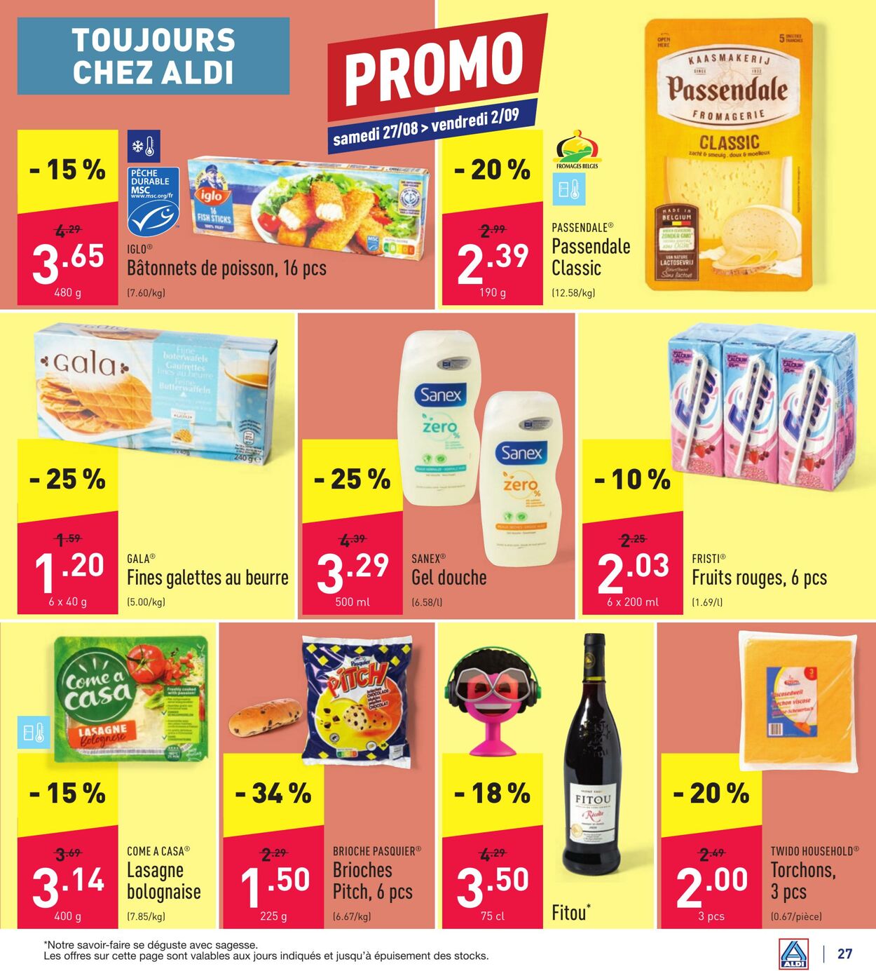 Folder Aldi 22.08.2022 - 27.08.2022