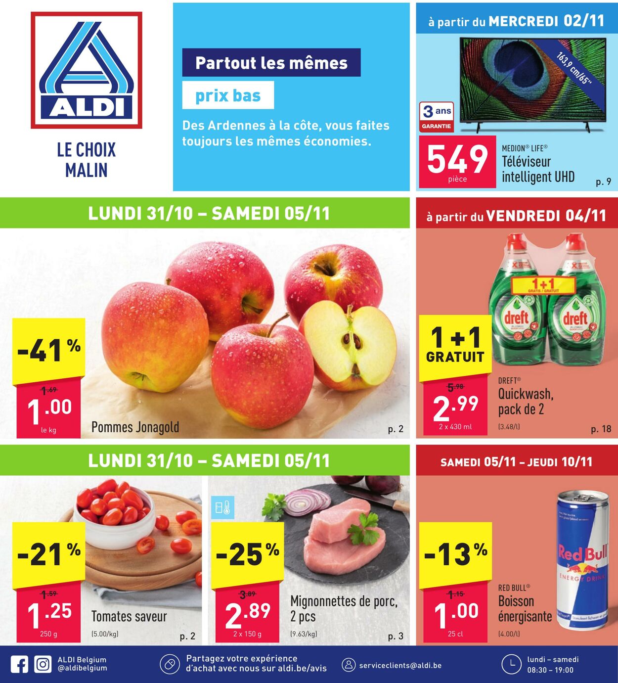 Folder Aldi 31.10.2022 - 10.11.2022