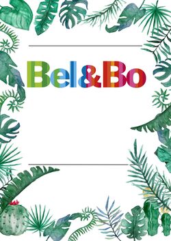 Folder Bel&Bo 05.06.2023 - 14.06.2023