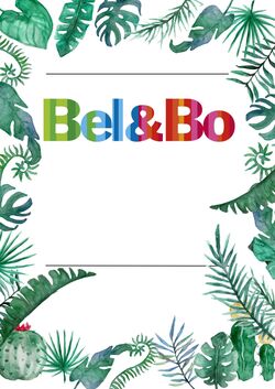 Folder Bel&Bo 06.04.2023 - 25.04.2023