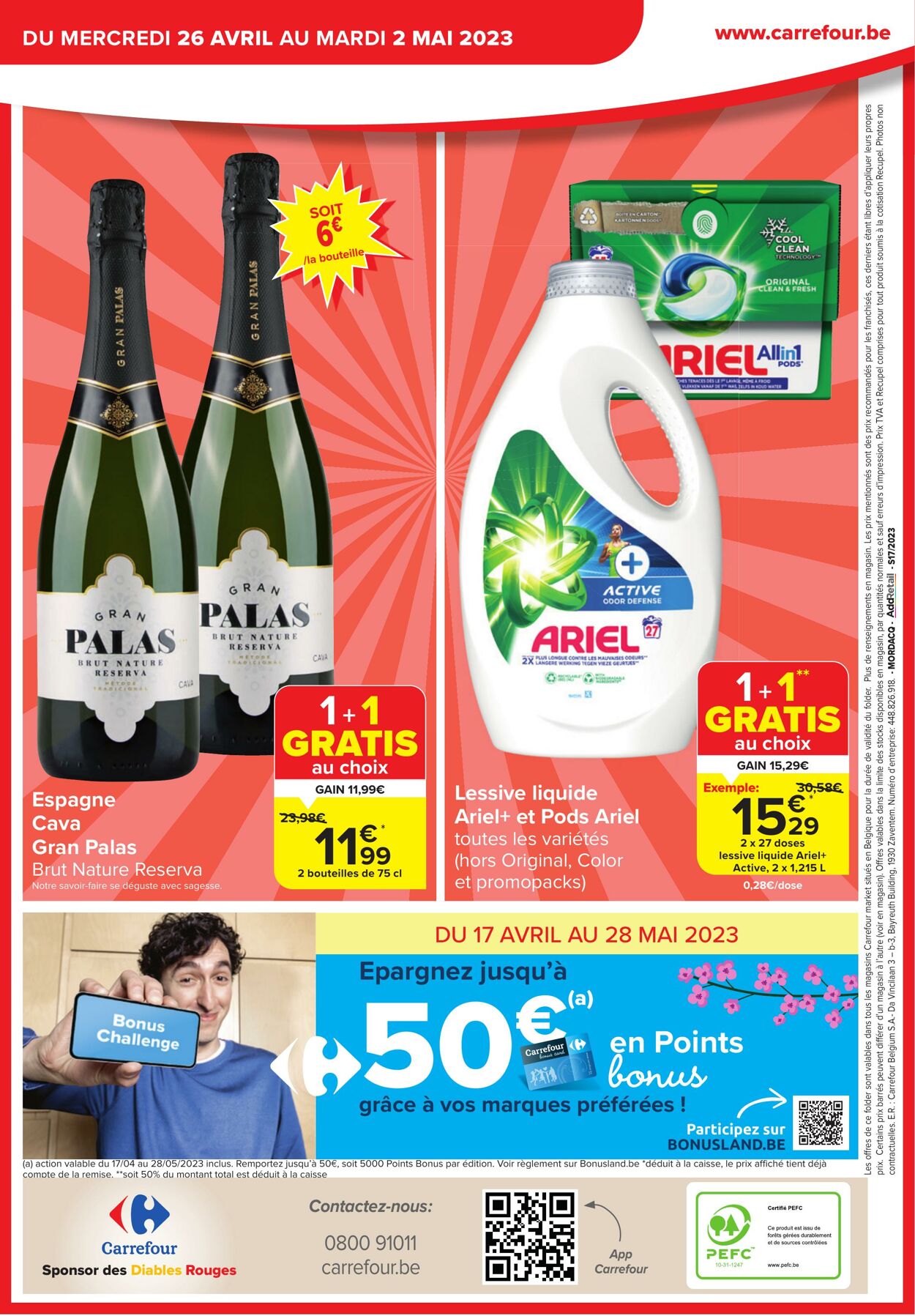 Folder Carrefour market 26.04.2023 - 02.05.2023