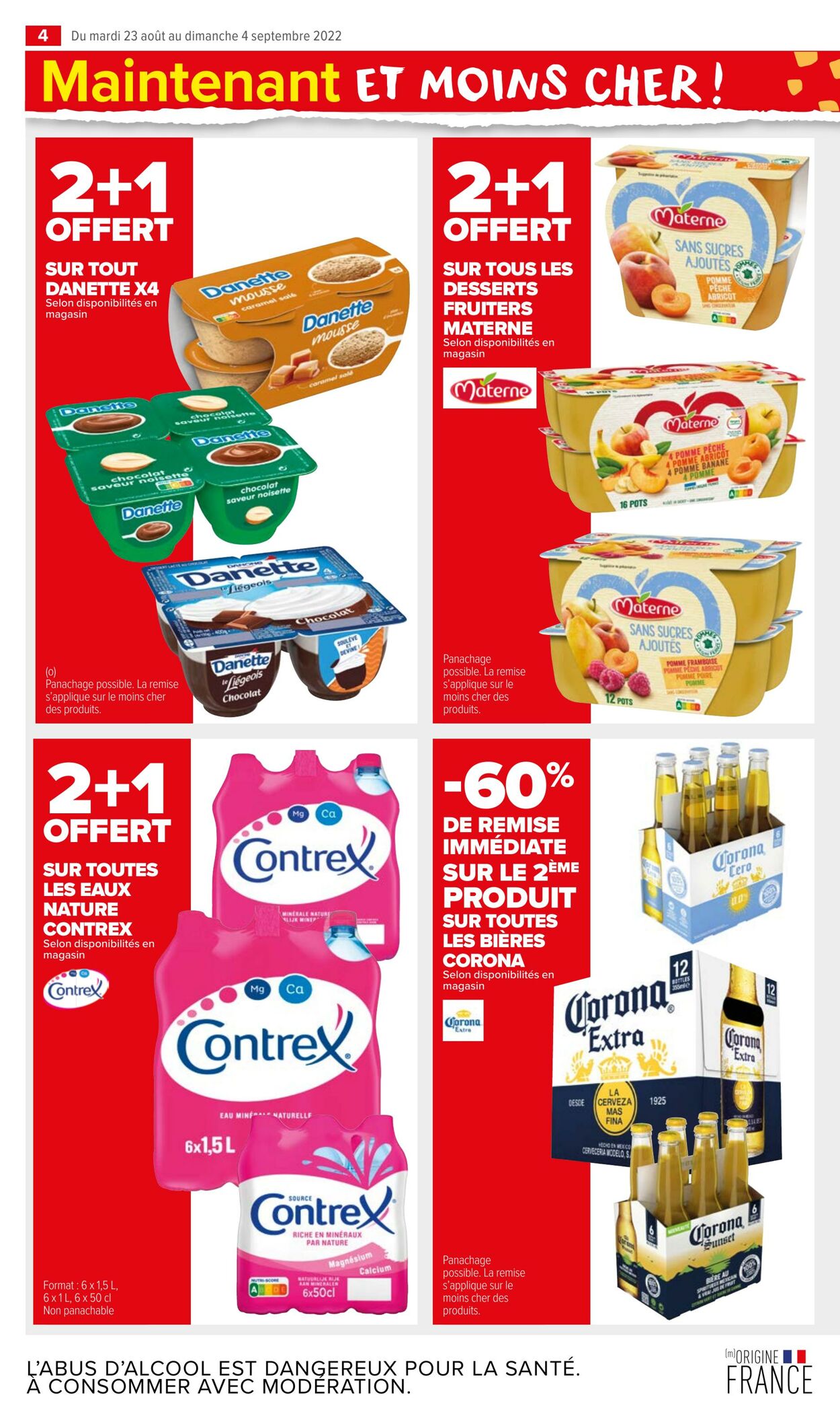 Folder Carrefour market 23.08.2022 - 04.09.2022