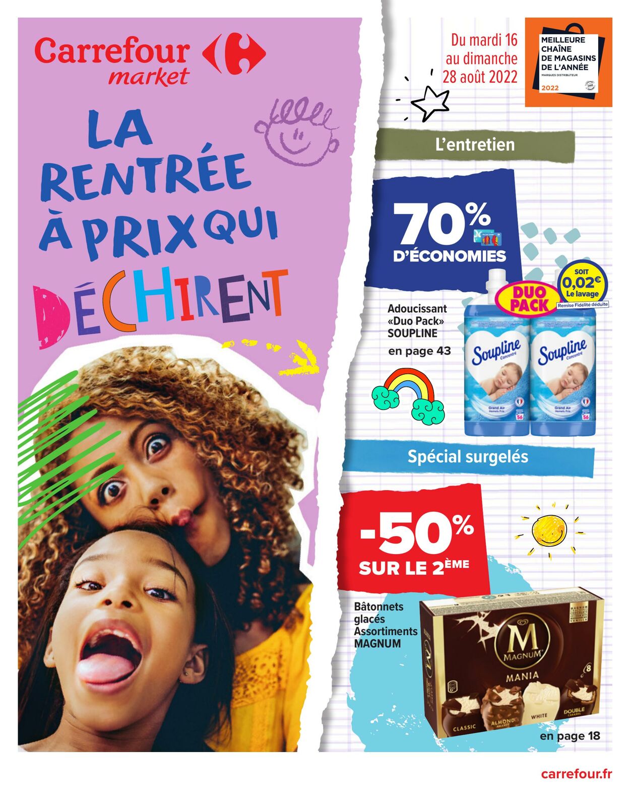 Folder Carrefour market 16.08.2022 - 28.08.2022