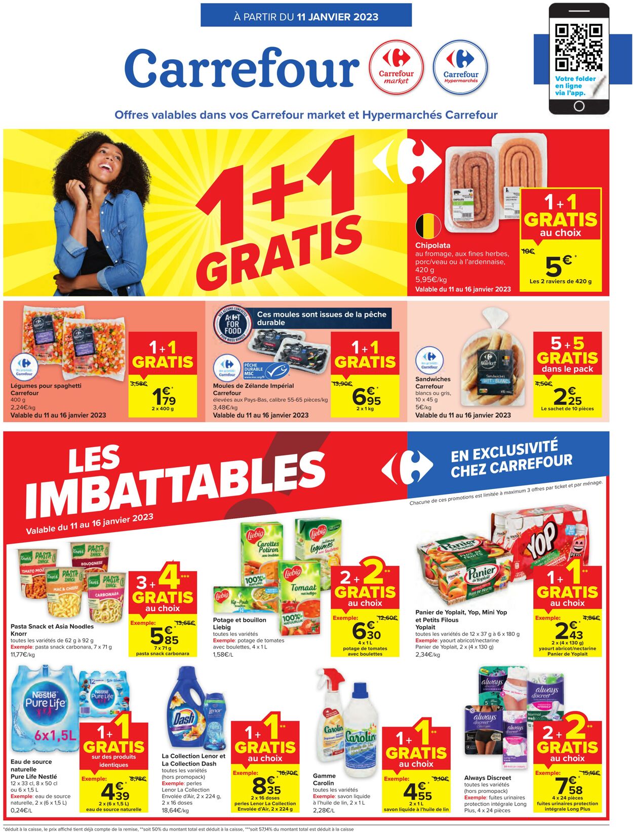 Folder Carrefour 11.01.2023 - 23.01.2023