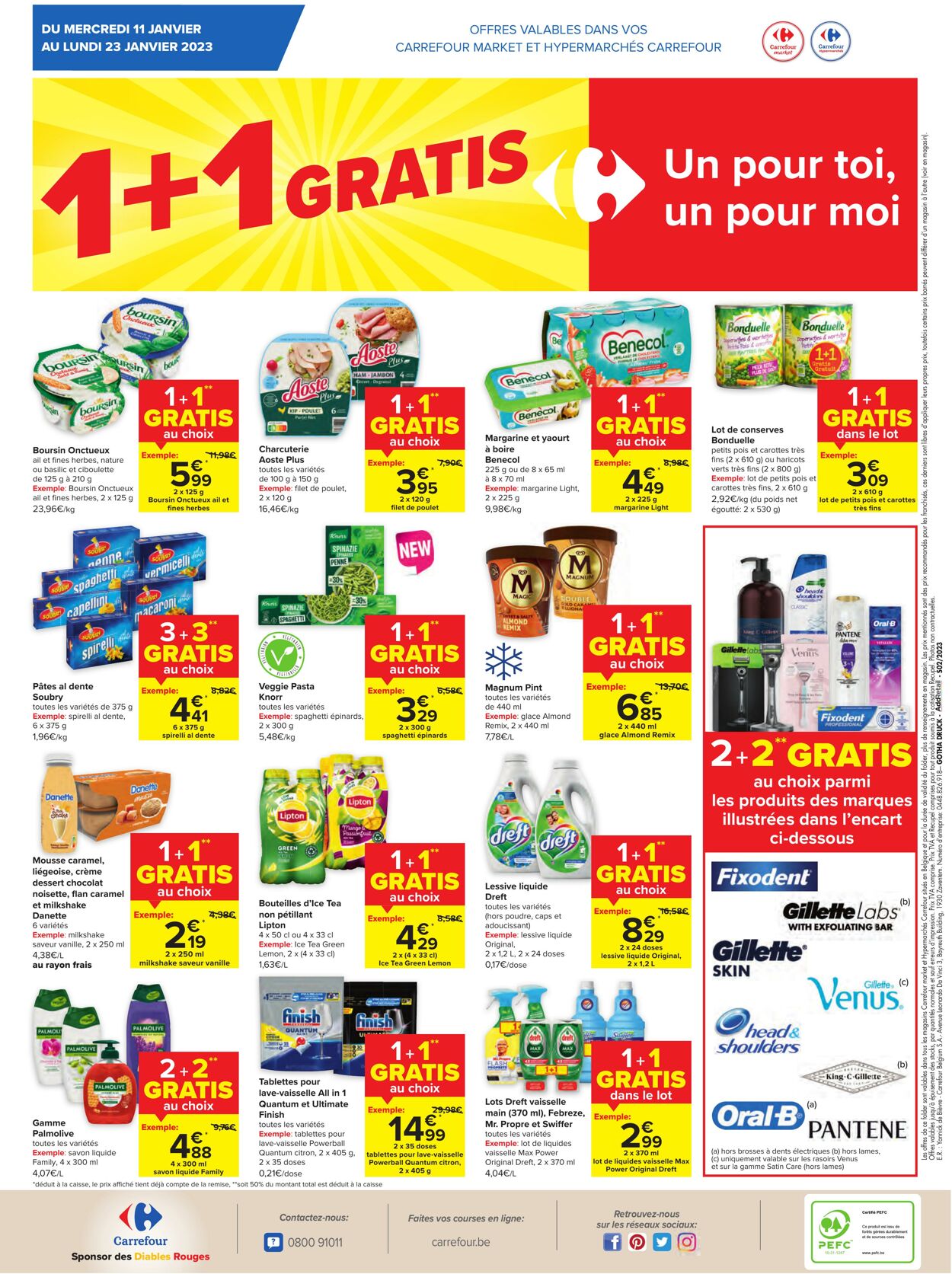 Folder Carrefour 11.01.2023 - 23.01.2023