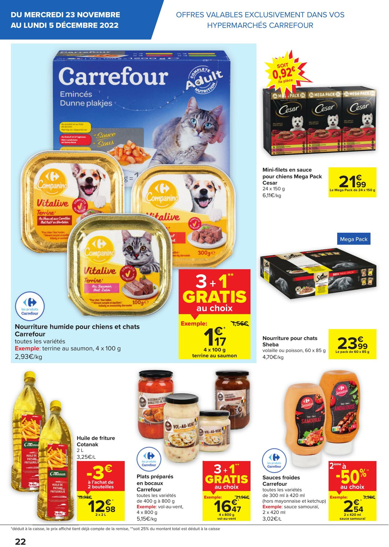 Folder Carrefour 23.11.2022 - 28.11.2022