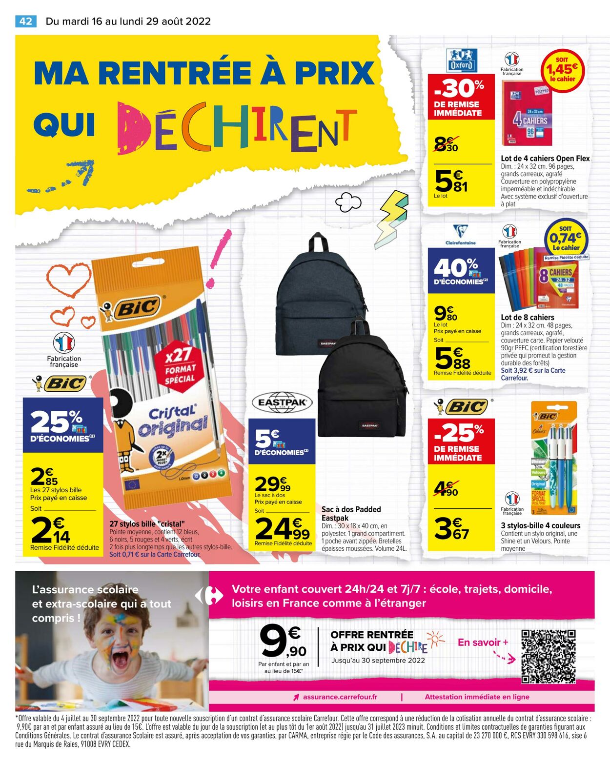 Folder Carrefour 16.08.2022 - 29.08.2022