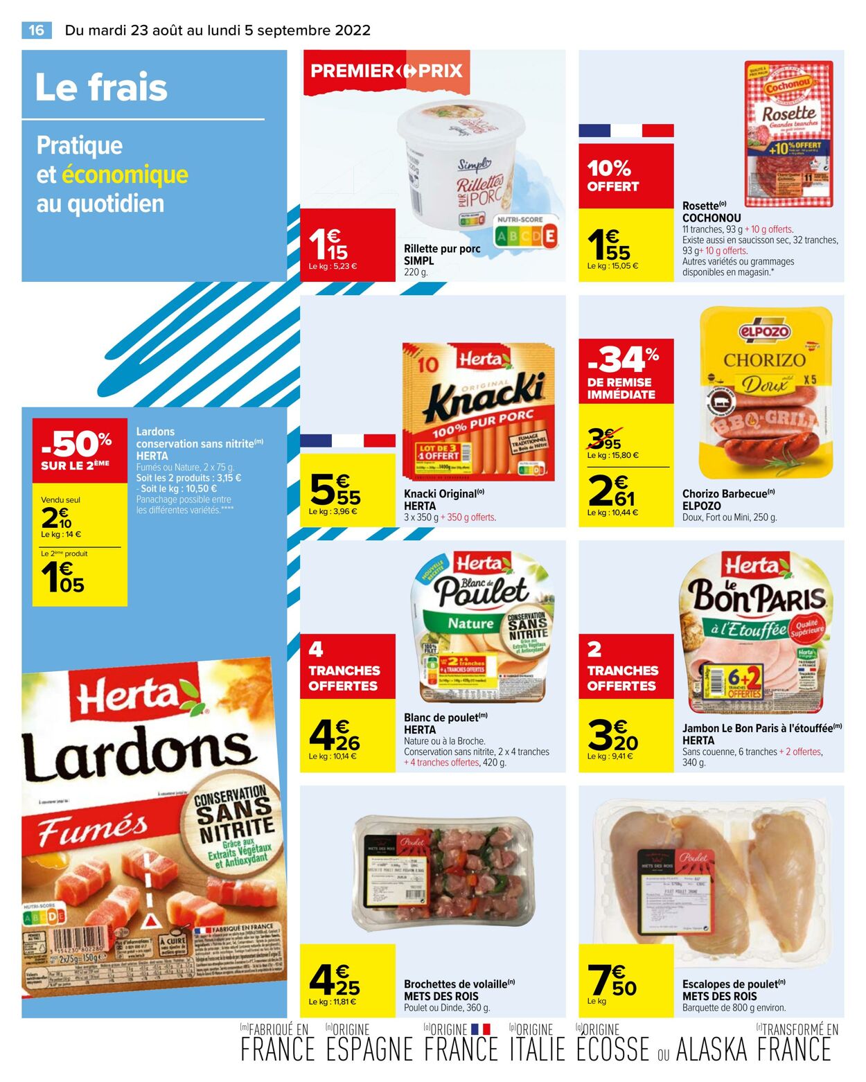 Folder Carrefour 23.08.2022 - 05.09.2022