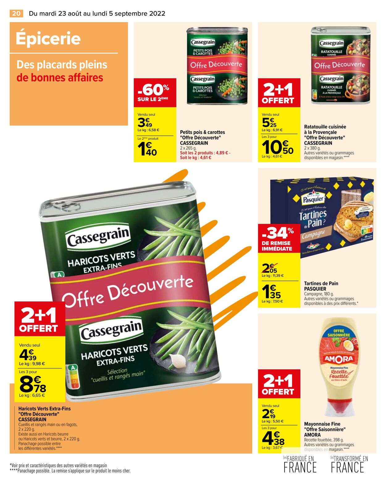 Folder Carrefour 23.08.2022 - 05.09.2022