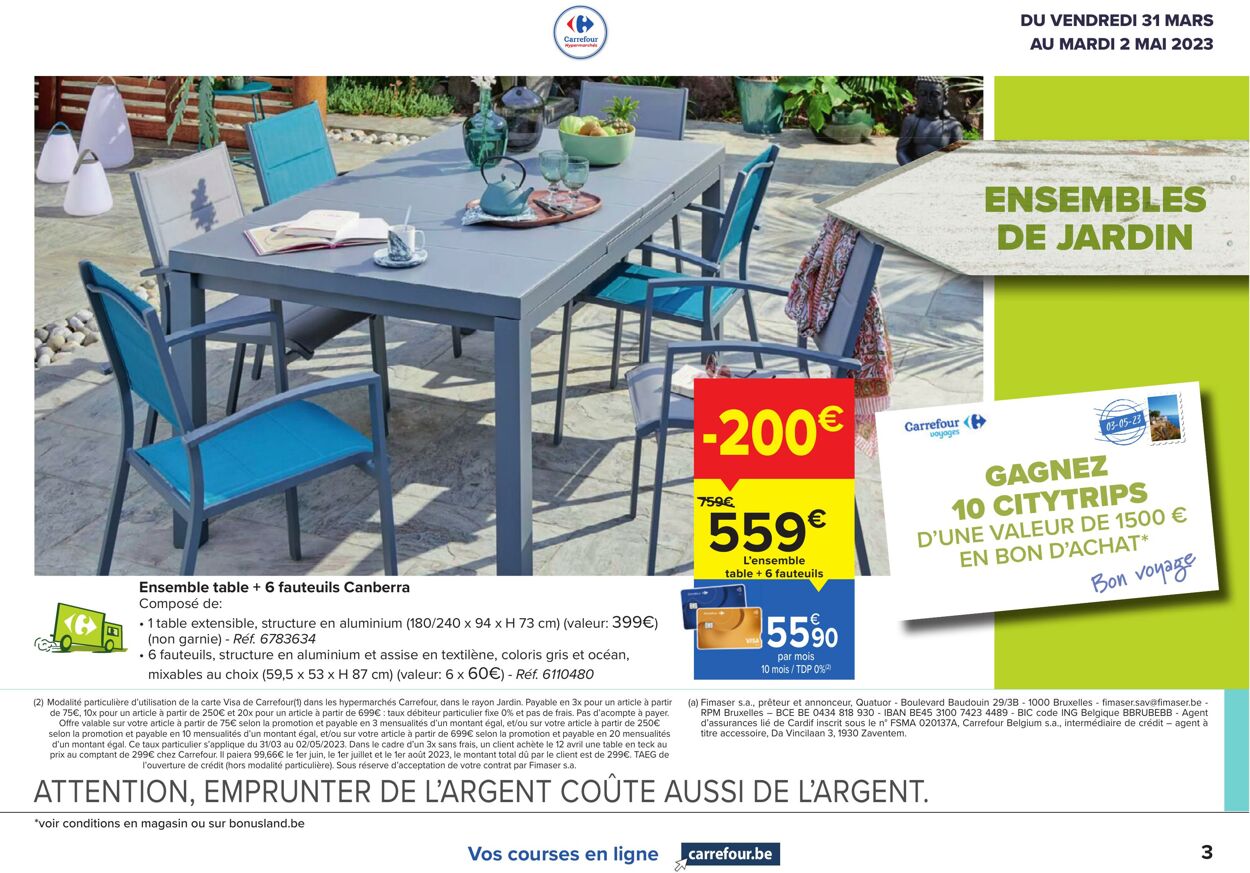 Folder Carrefour 31.03.2023 - 30.06.2023