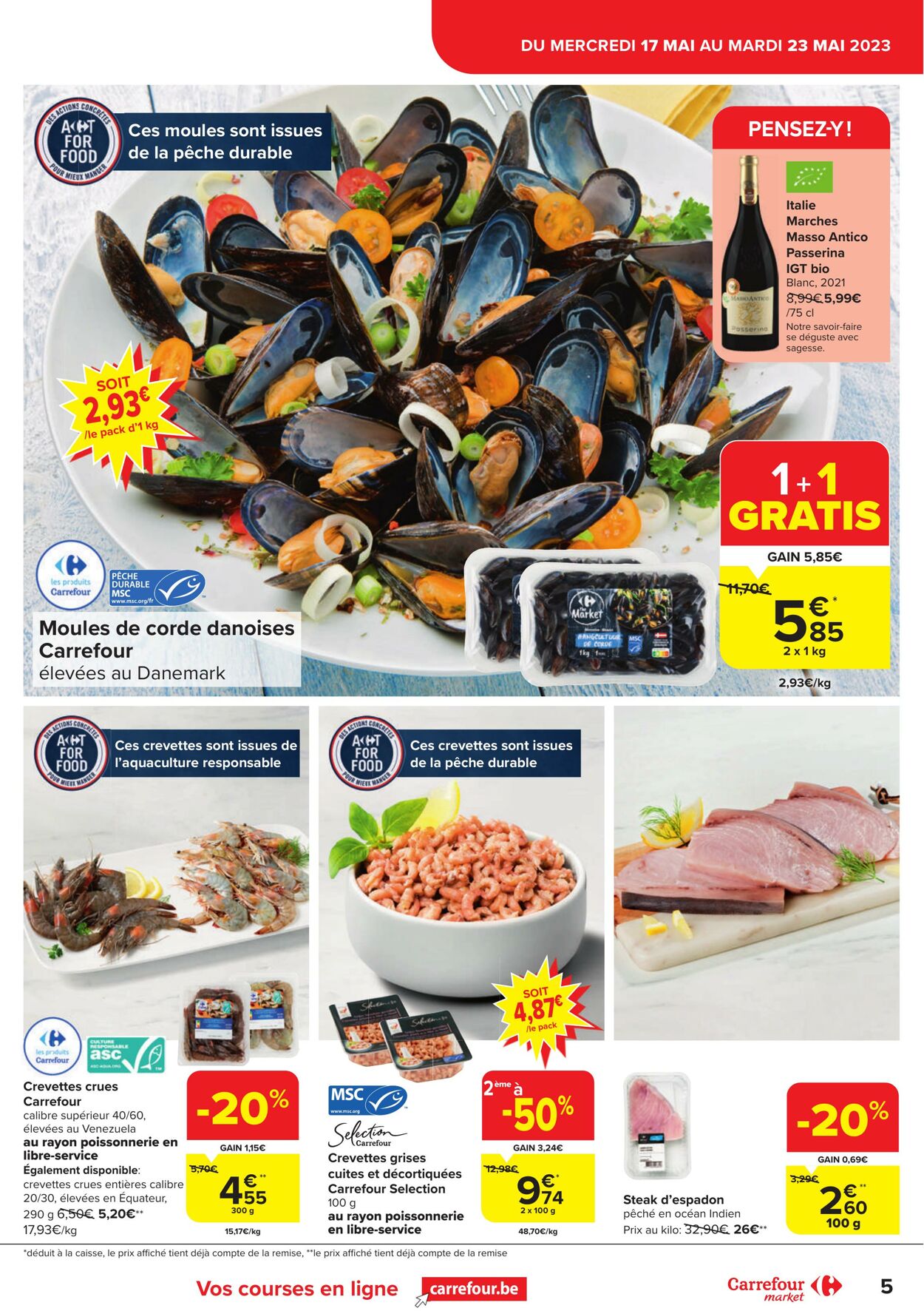 Folder Carrefour market 17.05.2023 - 23.05.2023