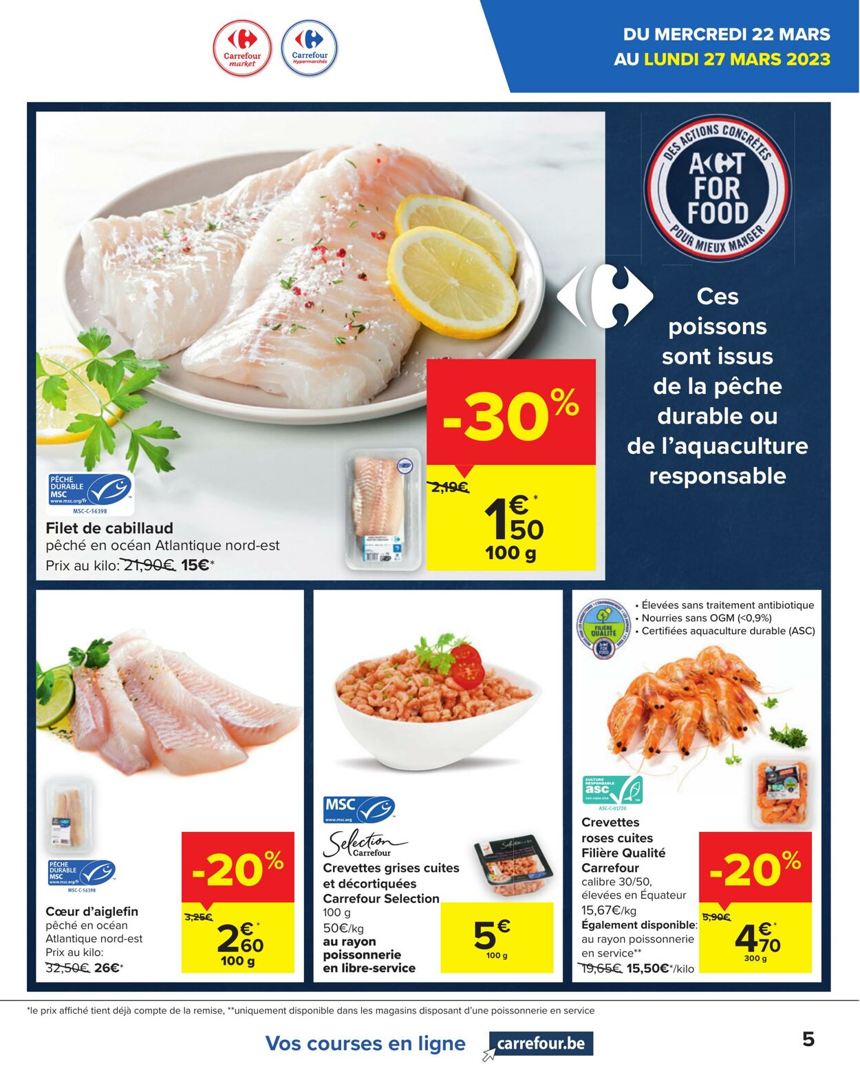 Folder Carrefour 22.03.2023 - 03.04.2023