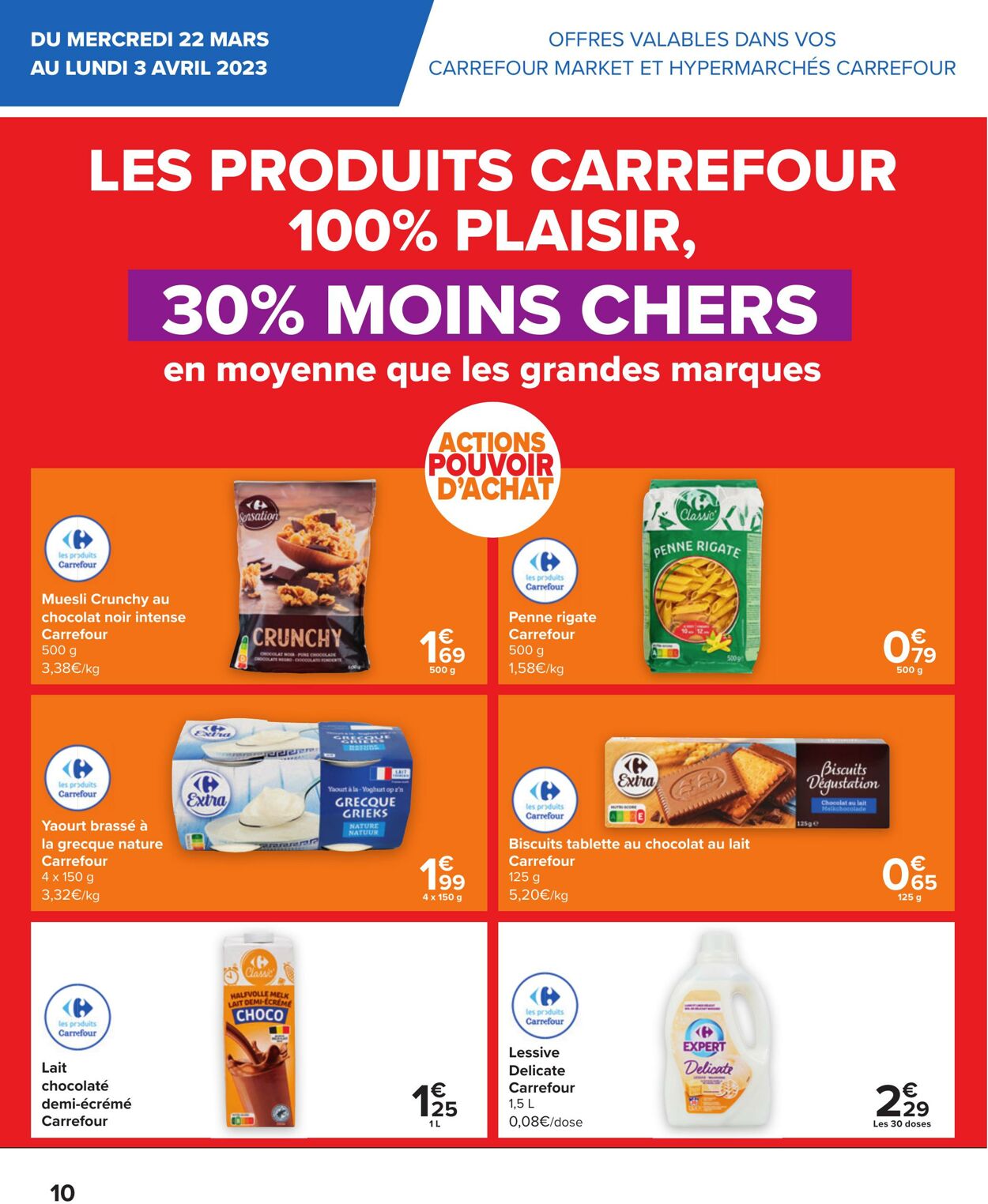 Folder Carrefour 22.03.2023 - 03.04.2023