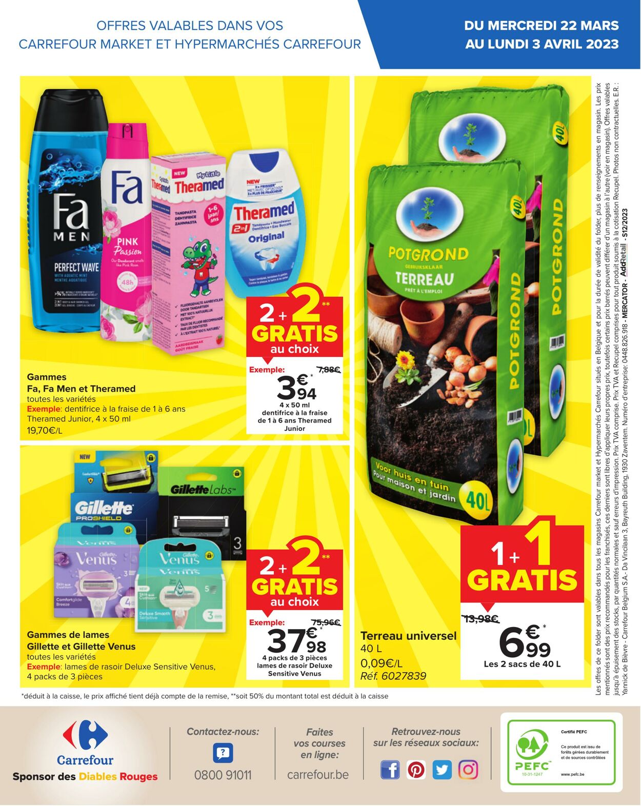 Folder Carrefour 22.03.2023 - 03.04.2023