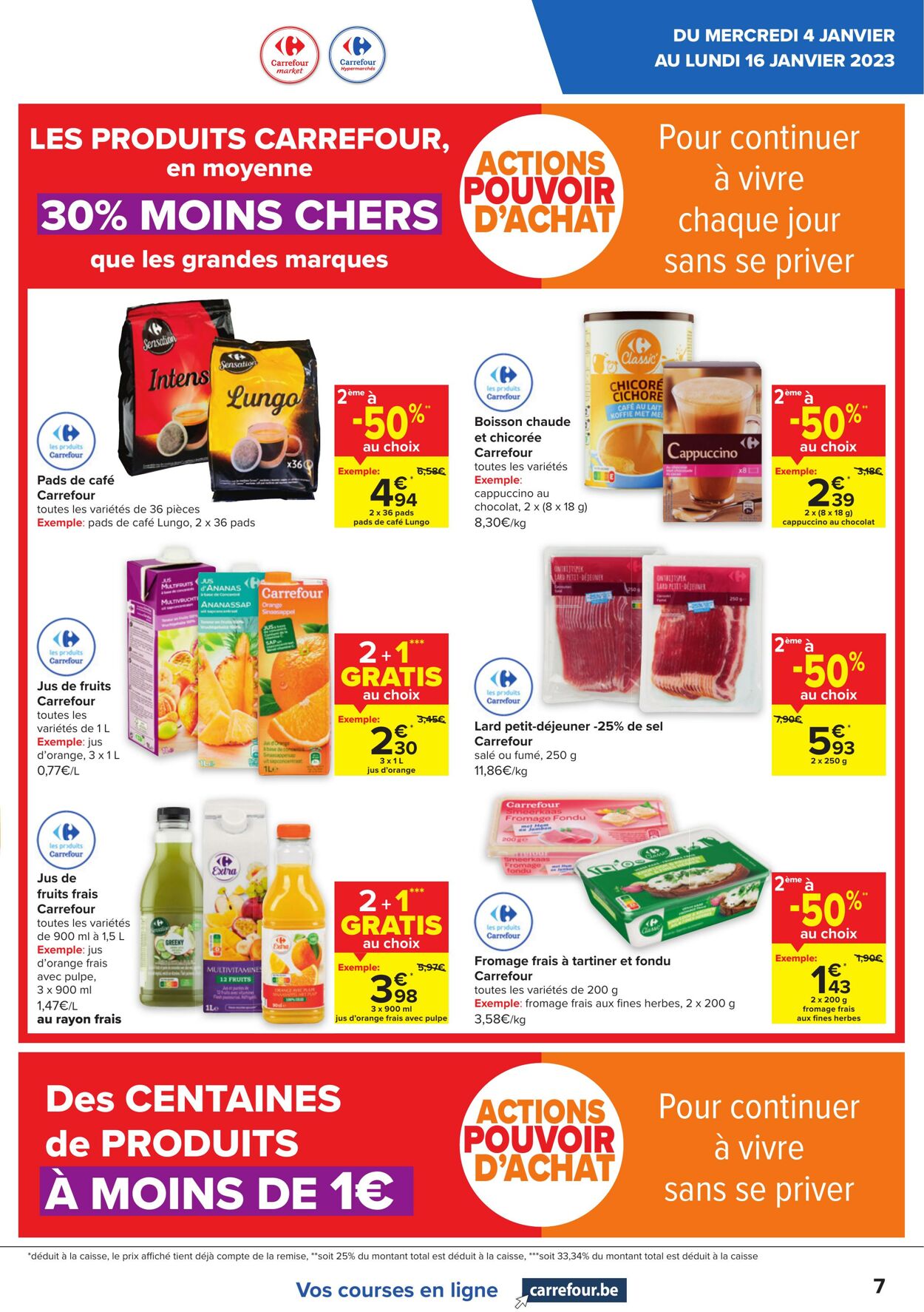 Folder Carrefour 04.01.2023 - 16.01.2023