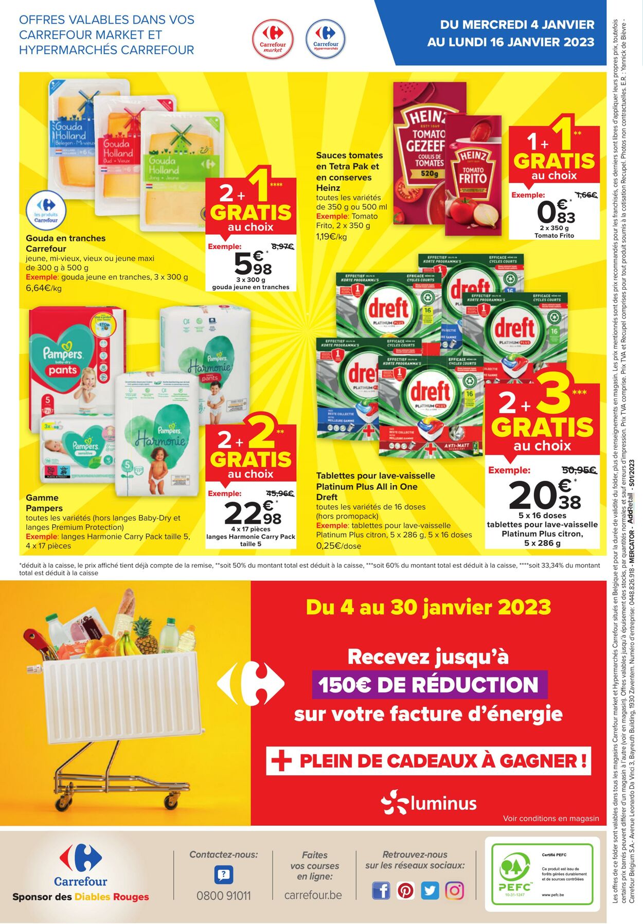 Folder Carrefour 04.01.2023 - 16.01.2023