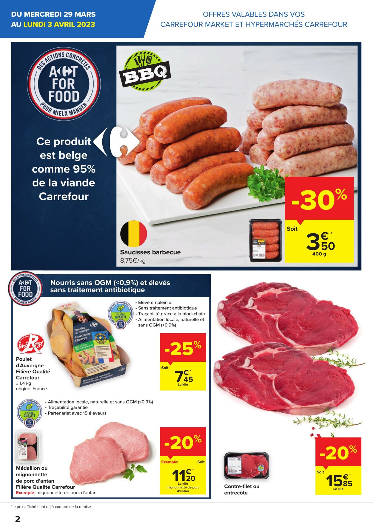 Folder Carrefour market 29.03.2023 - 10.04.2023