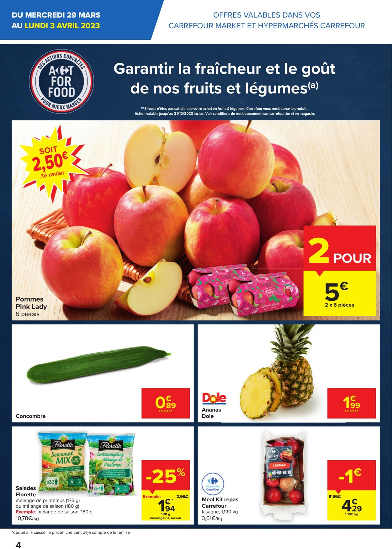 Folder Carrefour market 29.03.2023 - 10.04.2023