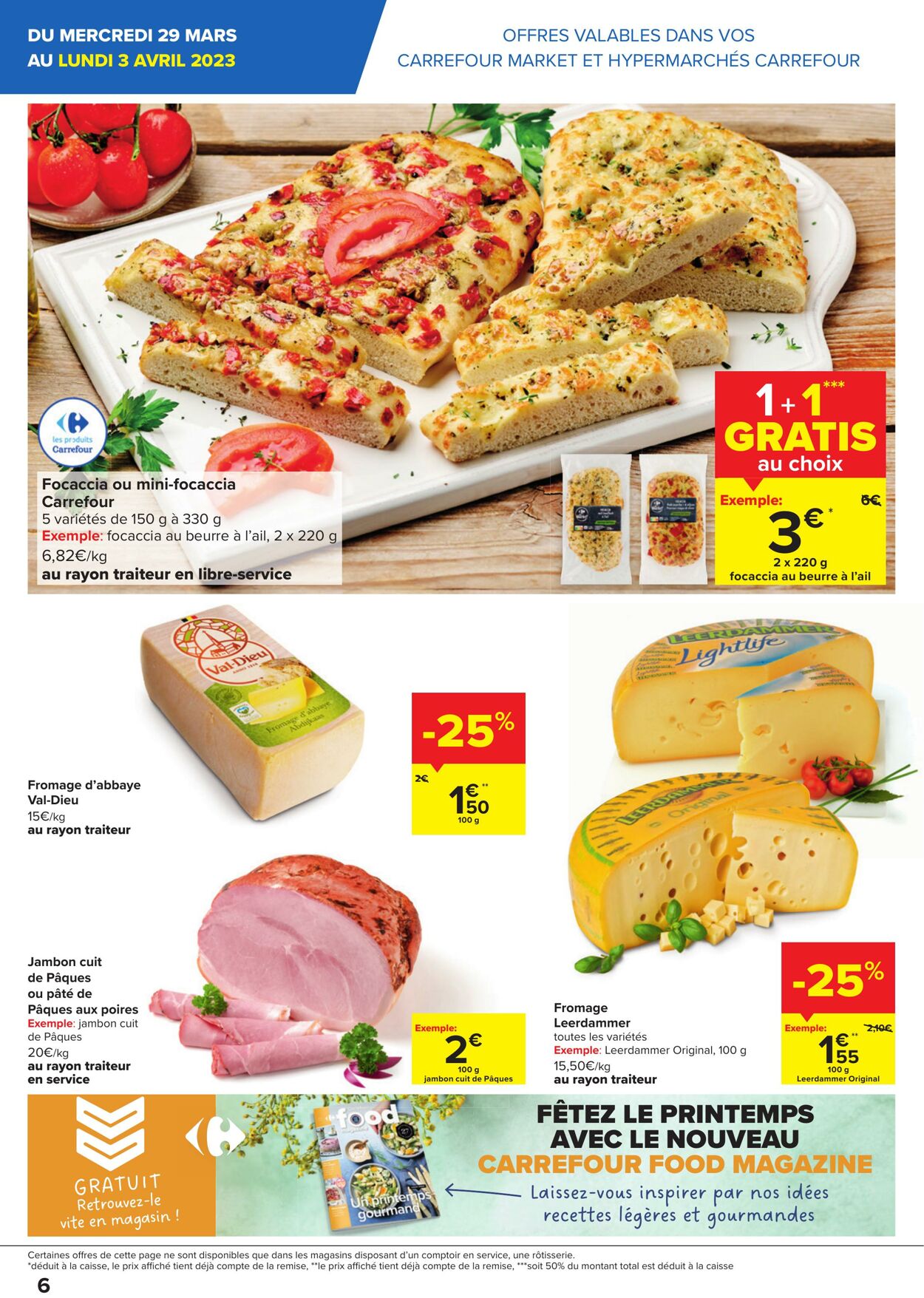 Folder Carrefour market 29.03.2023 - 10.04.2023