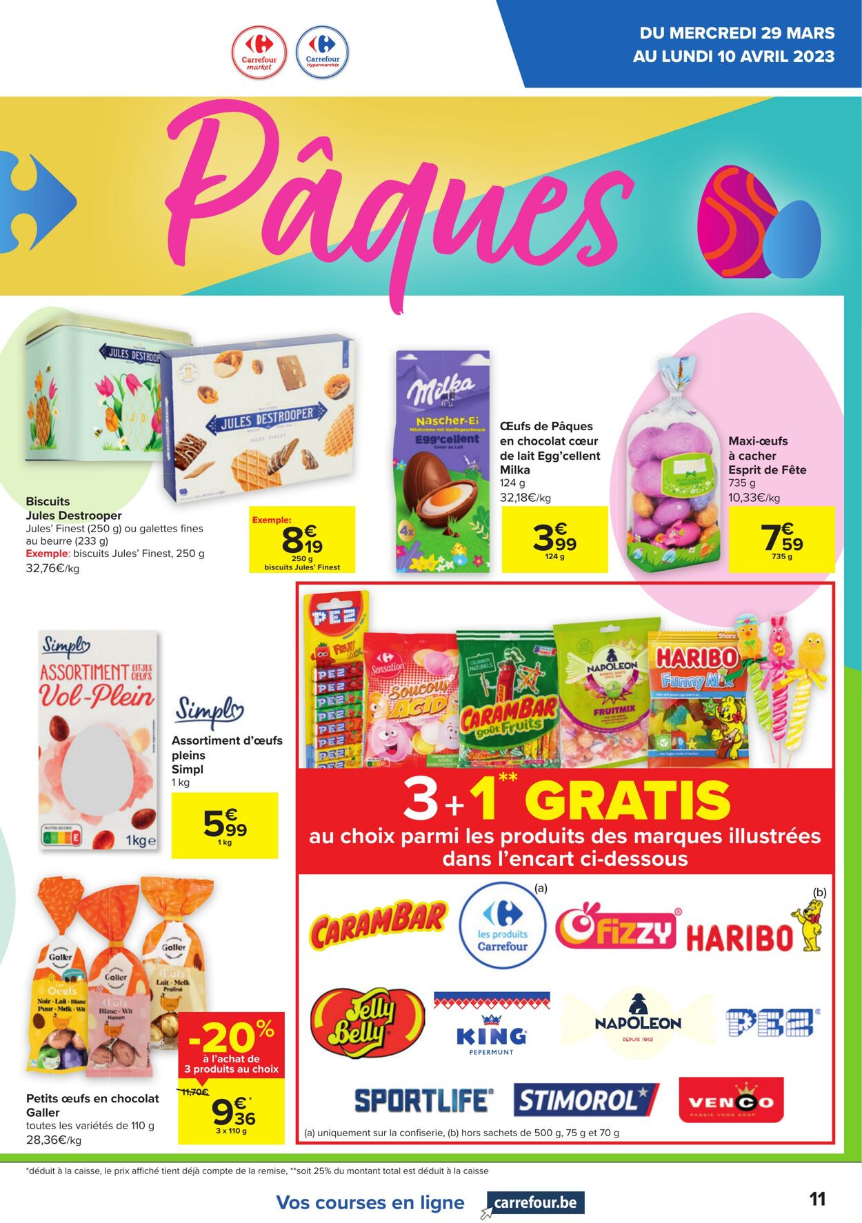 Folder Carrefour market 29.03.2023 - 10.04.2023