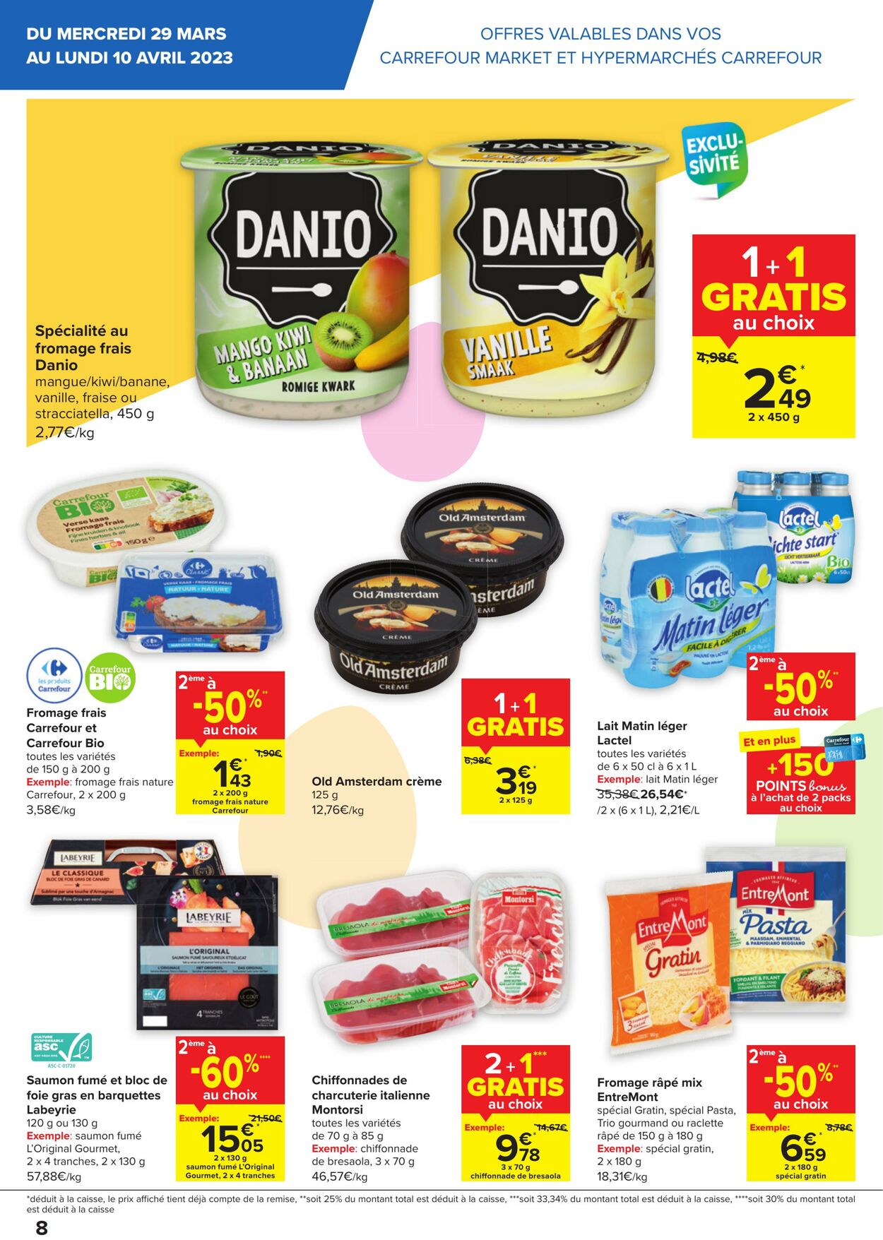 Folder Carrefour market 29.03.2023 - 10.04.2023