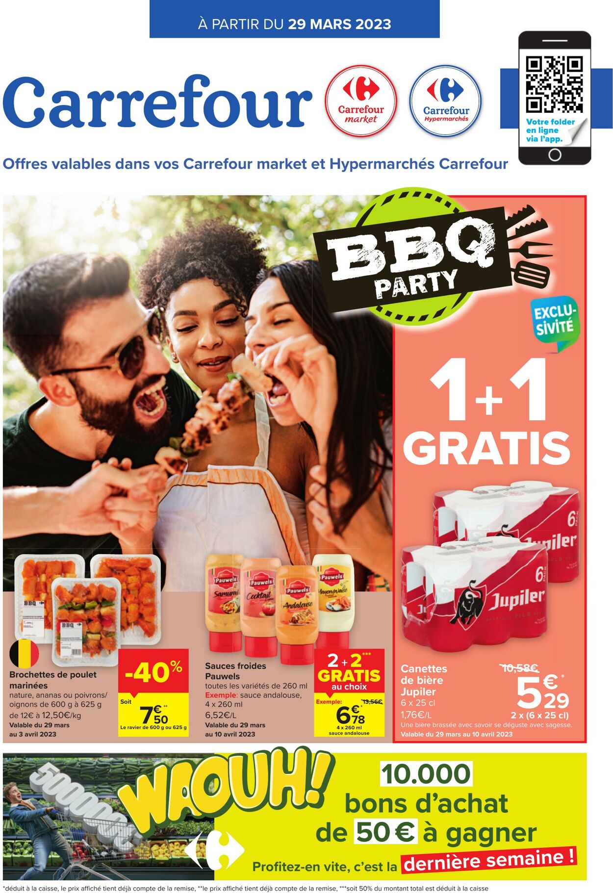 Folder Carrefour market 29.03.2023 - 10.04.2023