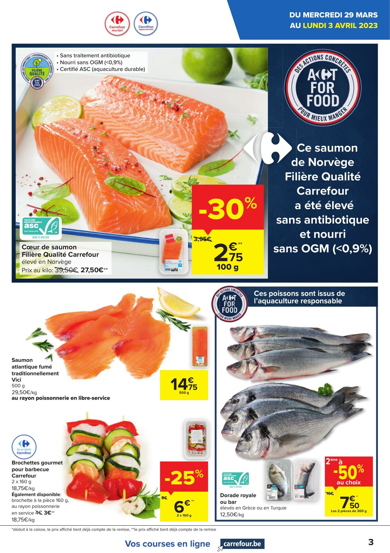 Folder Carrefour market 29.03.2023 - 10.04.2023