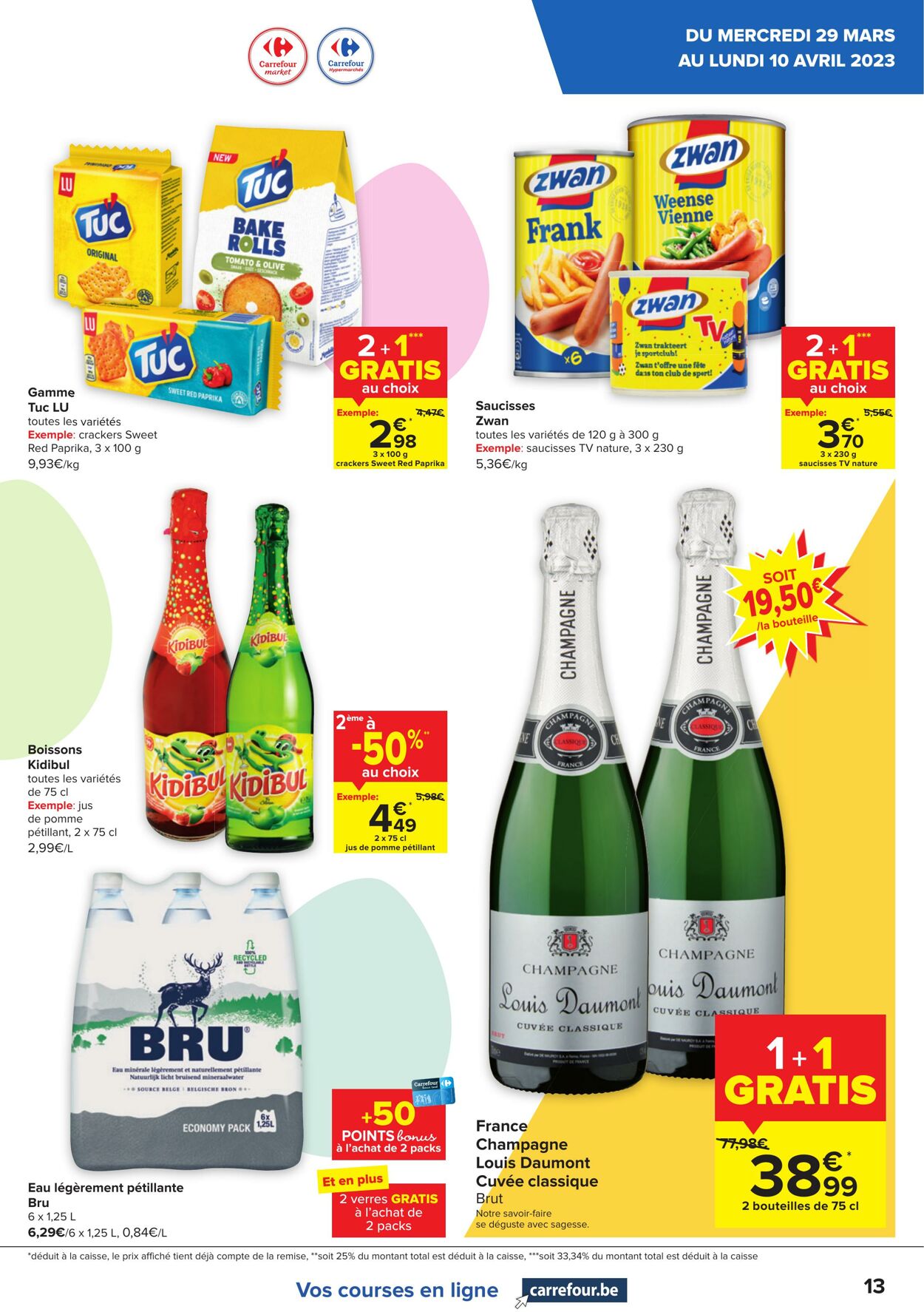 Folder Carrefour market 29.03.2023 - 10.04.2023