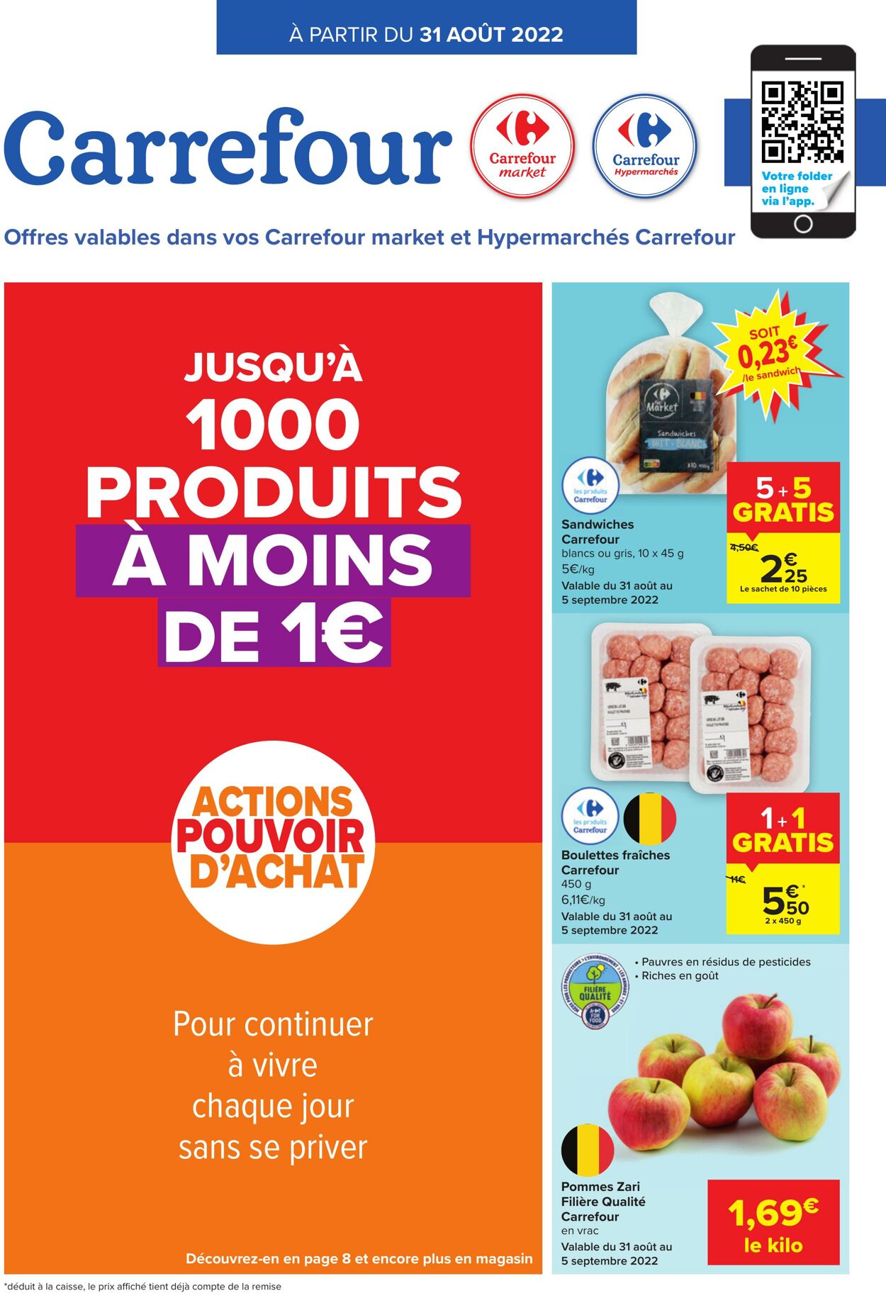 Folder Carrefour 31.08.2022 - 05.09.2022