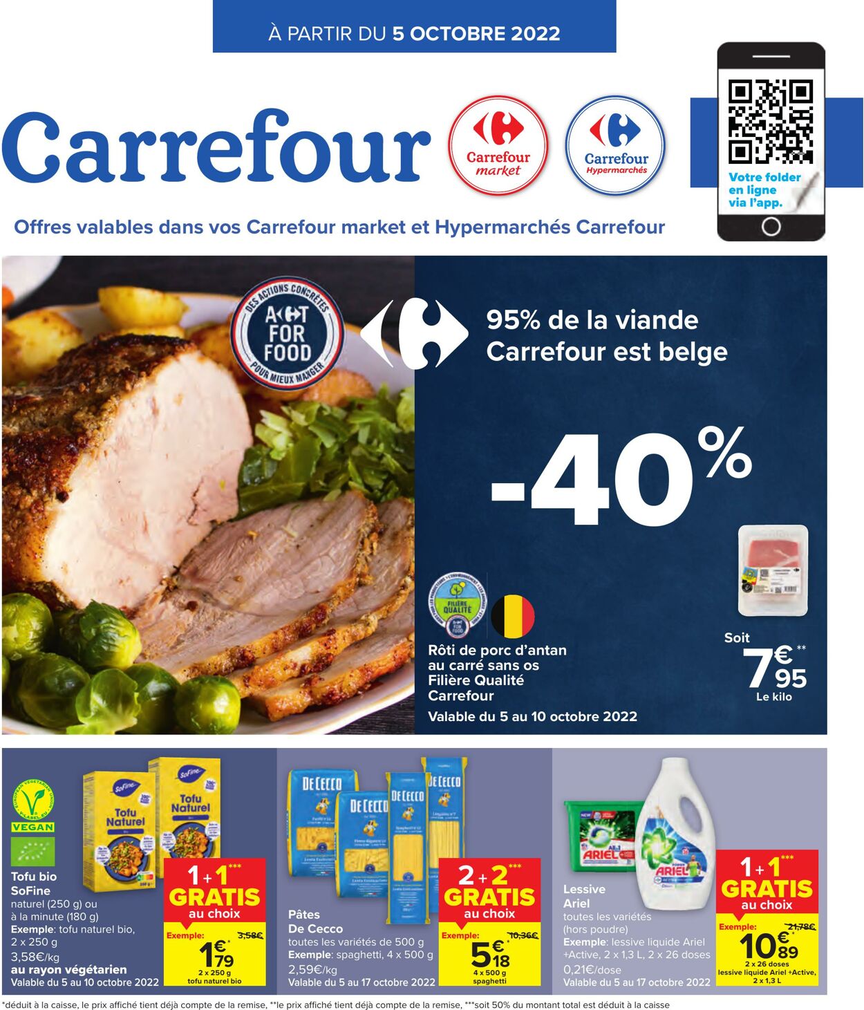 Folder Carrefour 05.10.2022 - 17.10.2022