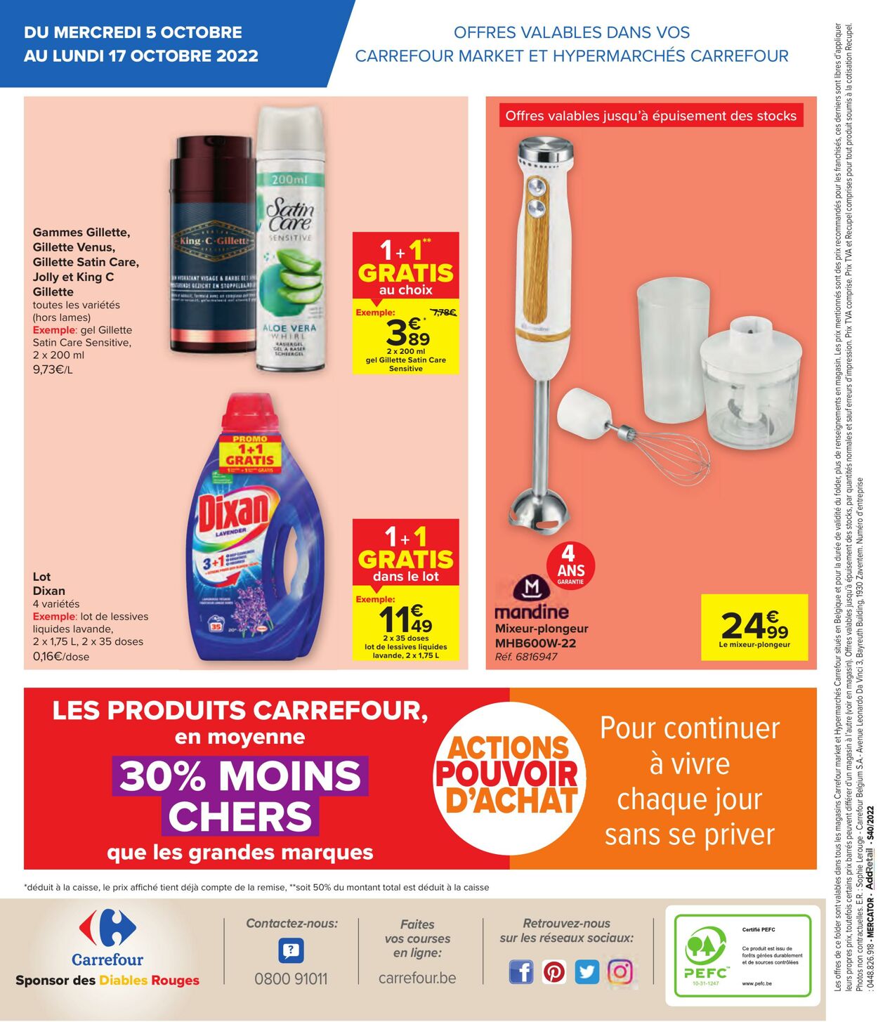 Folder Carrefour 05.10.2022 - 17.10.2022