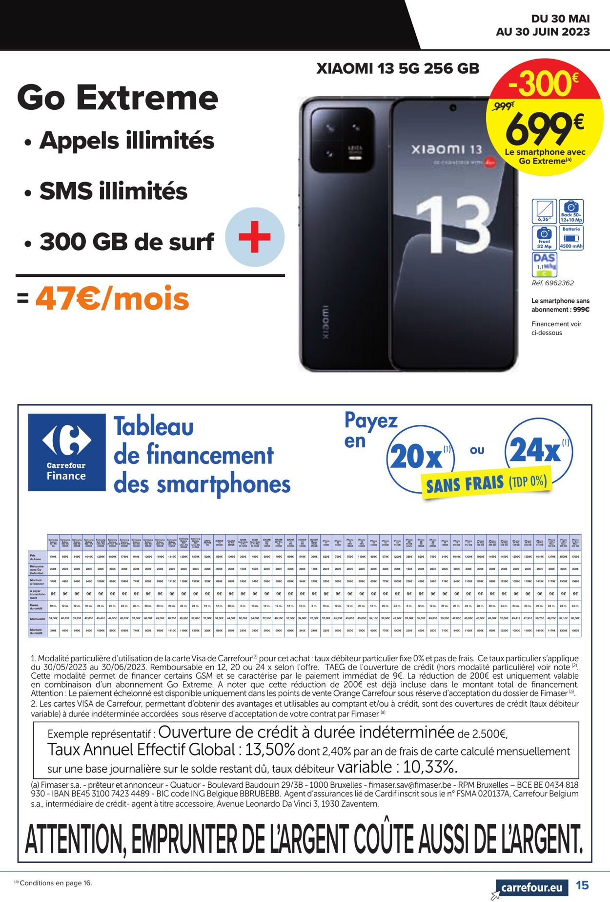 Folder Carrefour 30.05.2023 - 30.06.2023