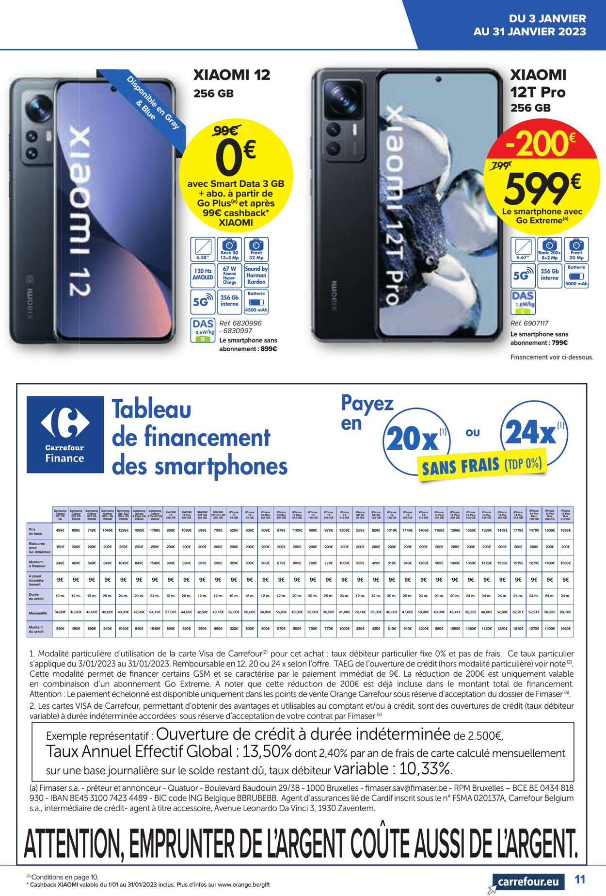 Folder Carrefour 03.01.2023 - 31.01.2023