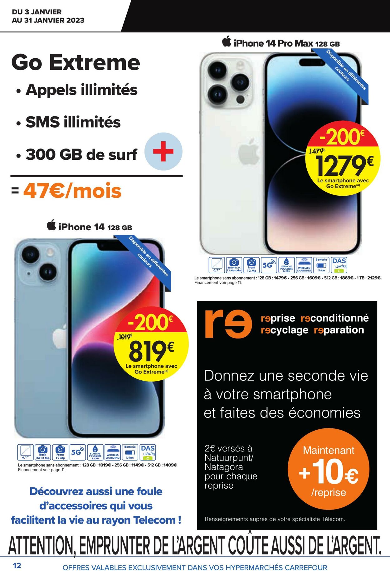 Folder Carrefour 03.01.2023 - 31.01.2023