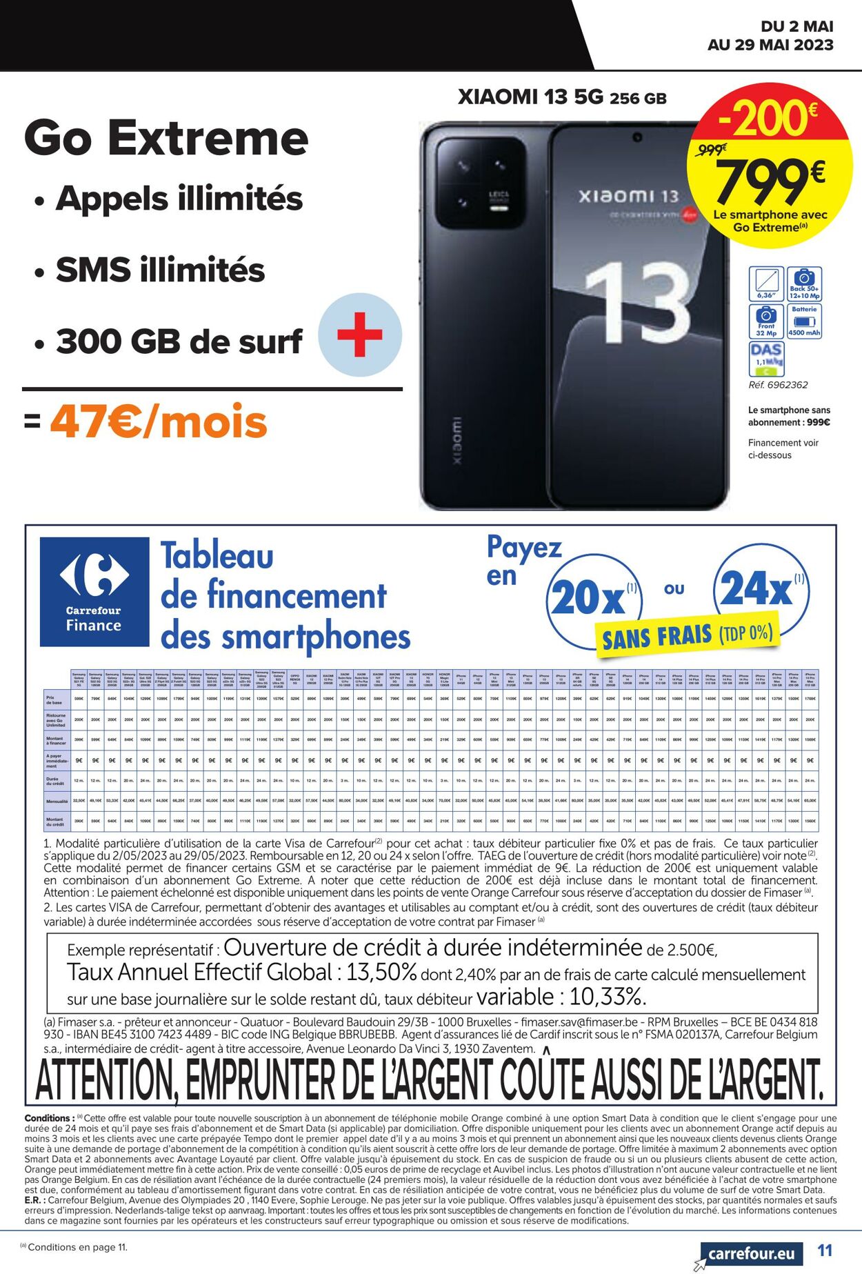 Folder Carrefour 02.05.2023 - 29.05.2023