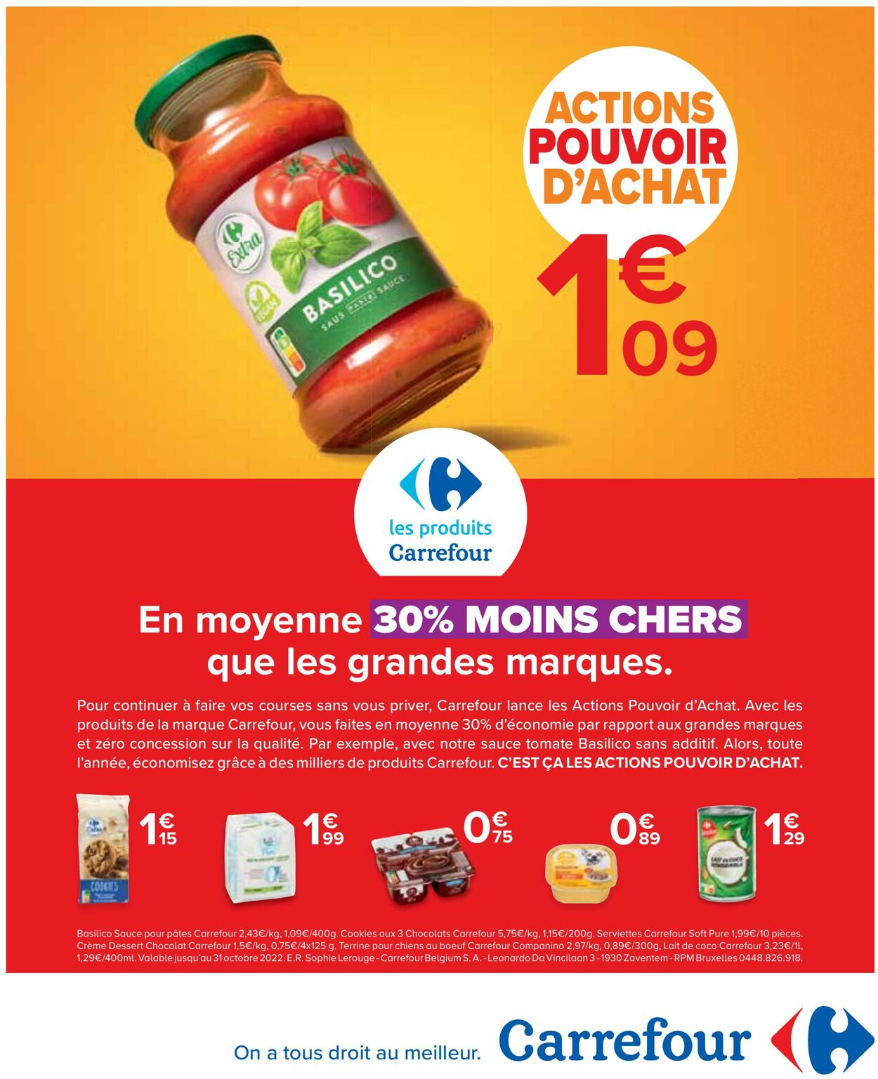 Folder Carrefour 01.10.2022 - 31.10.2022