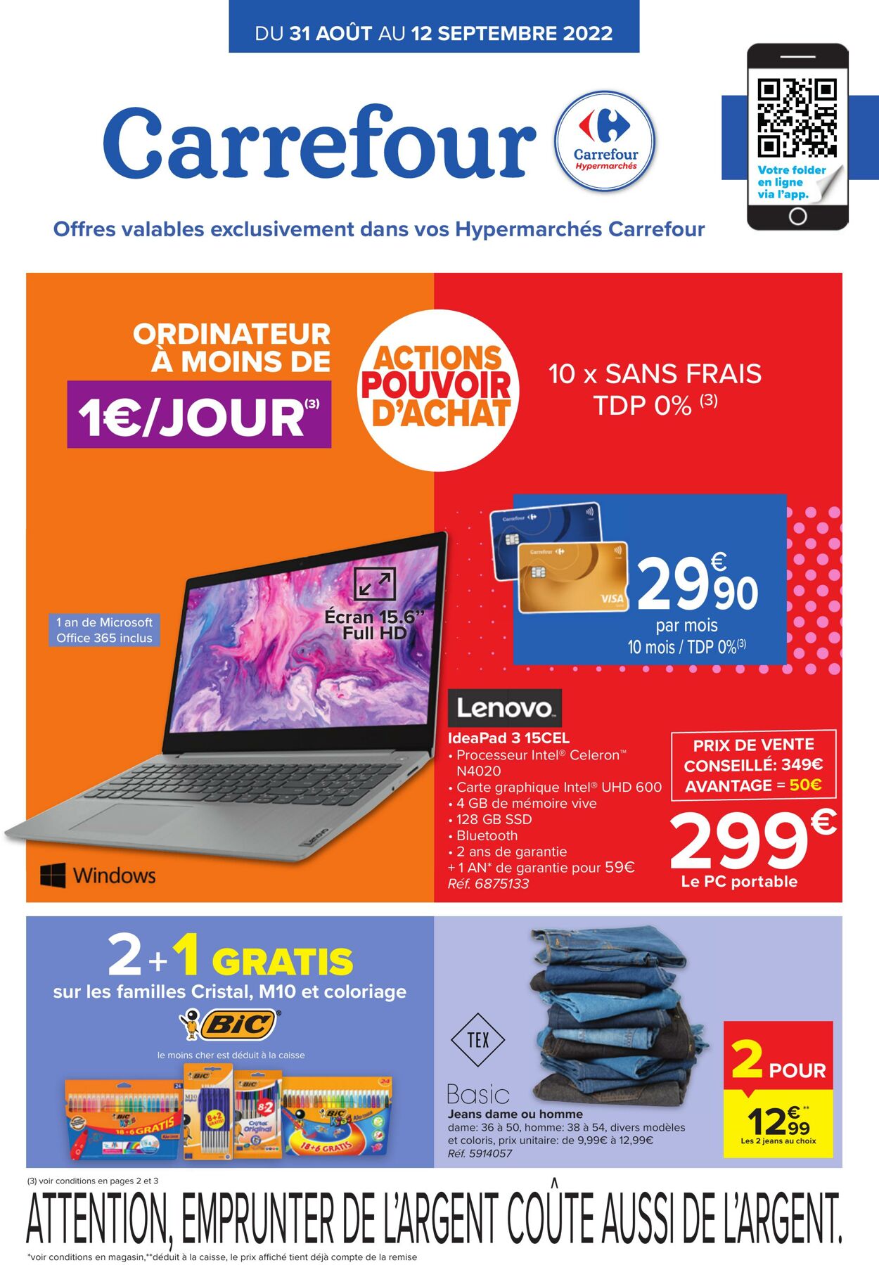 Folder Carrefour 31.08.2022 - 12.09.2022