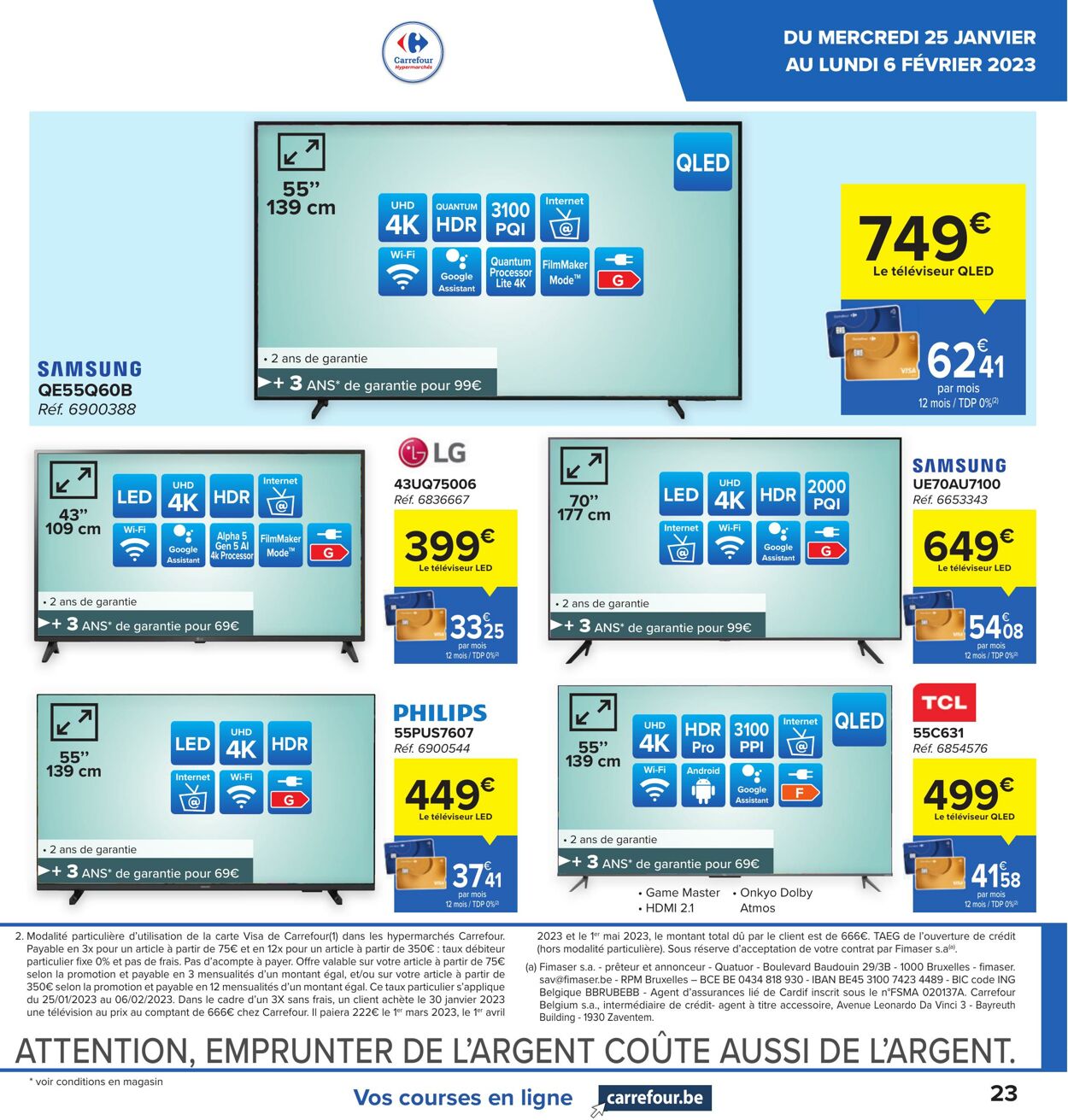 Folder Carrefour 25.01.2023 - 06.02.2023