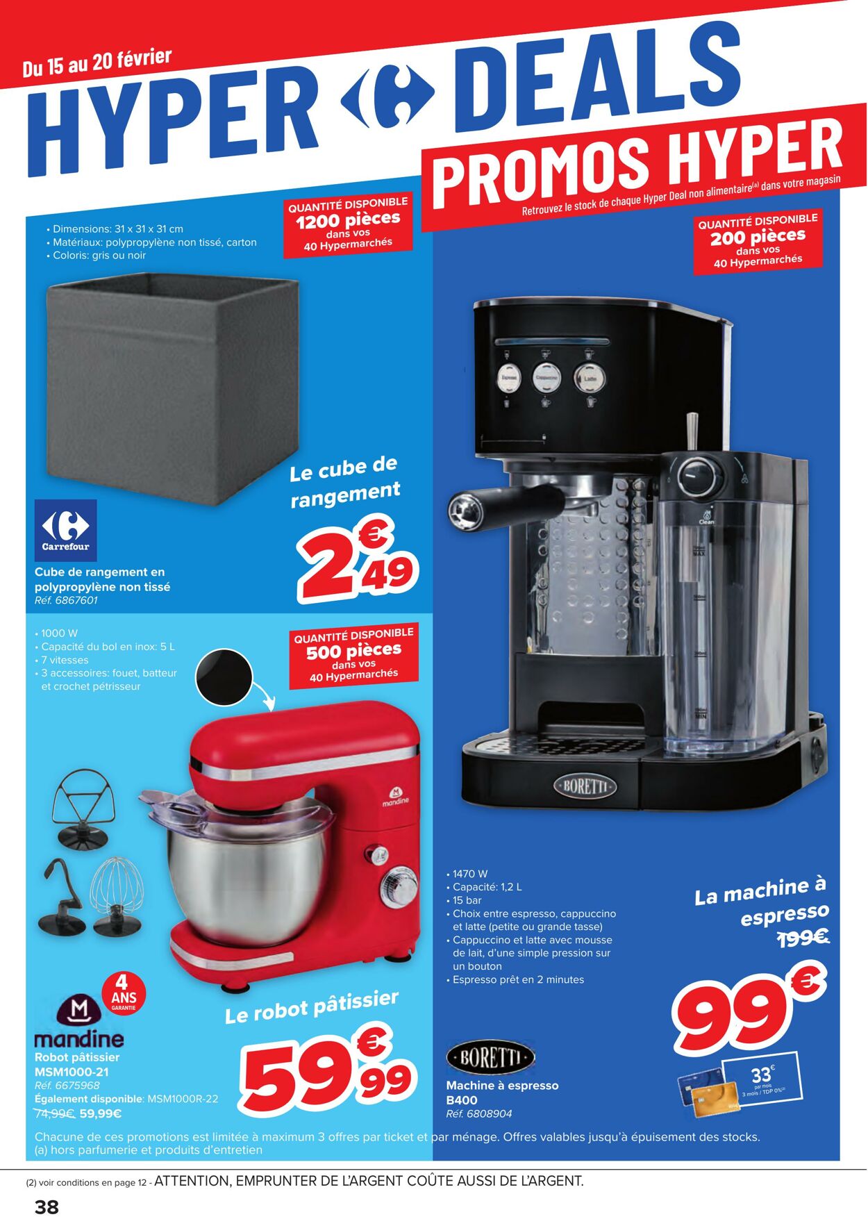 Carrefour Folder Promotionnel Valable Partir Du 15 02 Au 27 02 